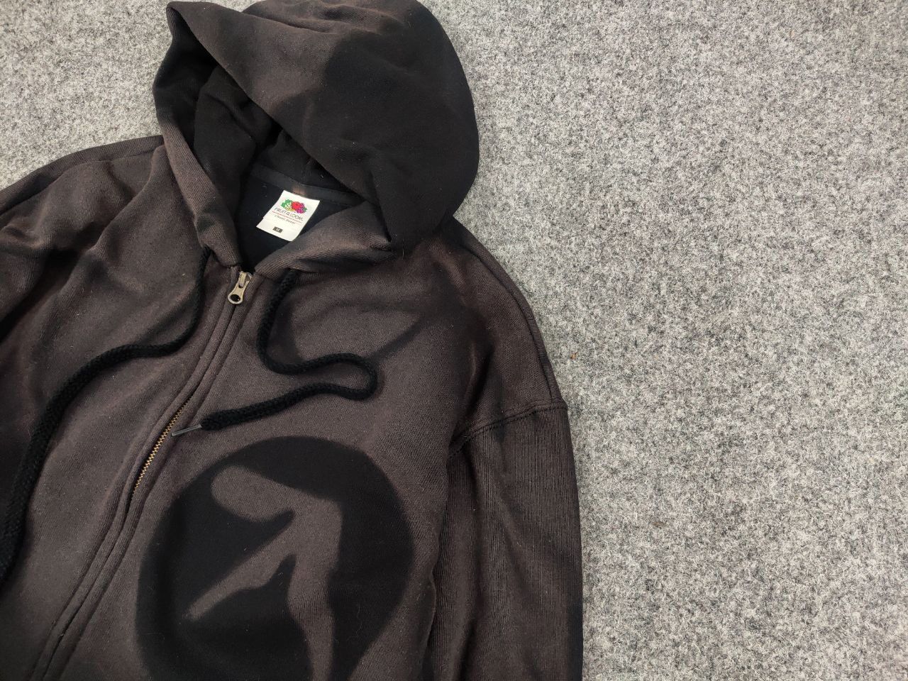 Apex One Vintage 90's Aphex Twin Logo Sun Faded Boxy Blank Zip Hoodie Size US M / EU 48-50 / 2 - 5 Thumbnail
