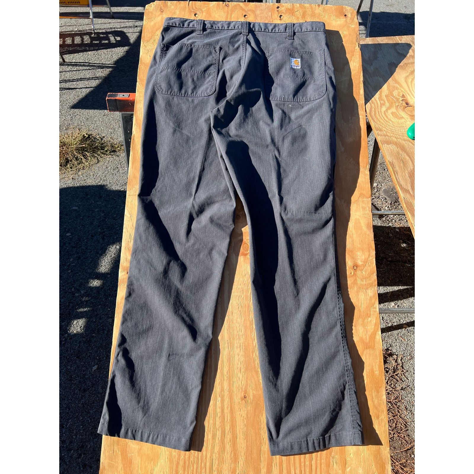 Carhartt Carhartt Relaxed Fit Canvas Gray Men 32x34 Work Pants Y2K Size US 32 / EU 48 - 3 Thumbnail