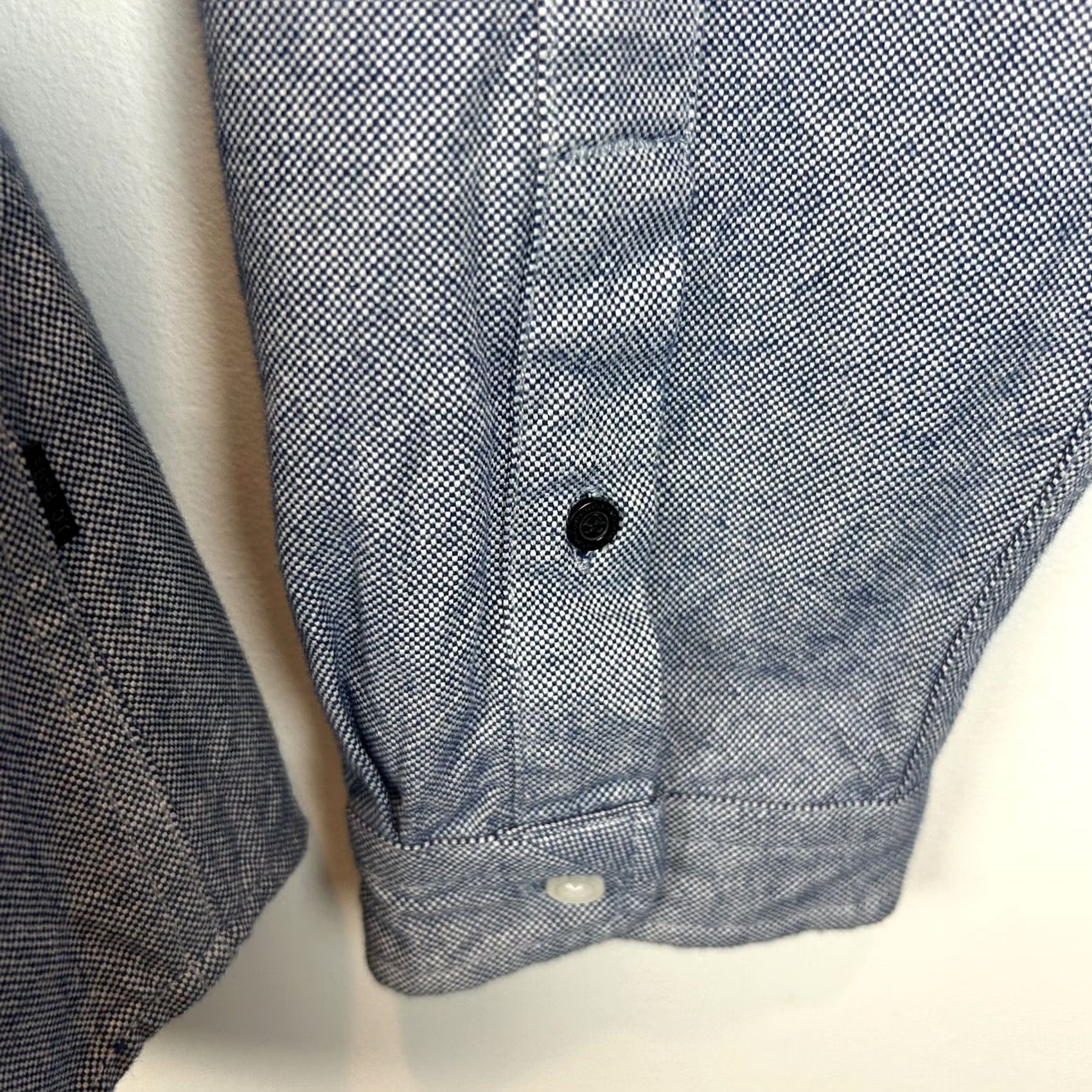 Vintage JC Rags Shirt Mens XXL Blue Long Sleeve Button Hevyweight Thick Button Size US XXL / EU 58 / 5 - 6 Thumbnail