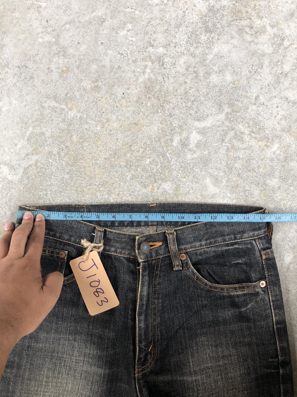 If Six Was Nine Japanese Bobson Flared Jeans Distressed Jeans Size US 30 / EU 46 - 21 Thumbnail
