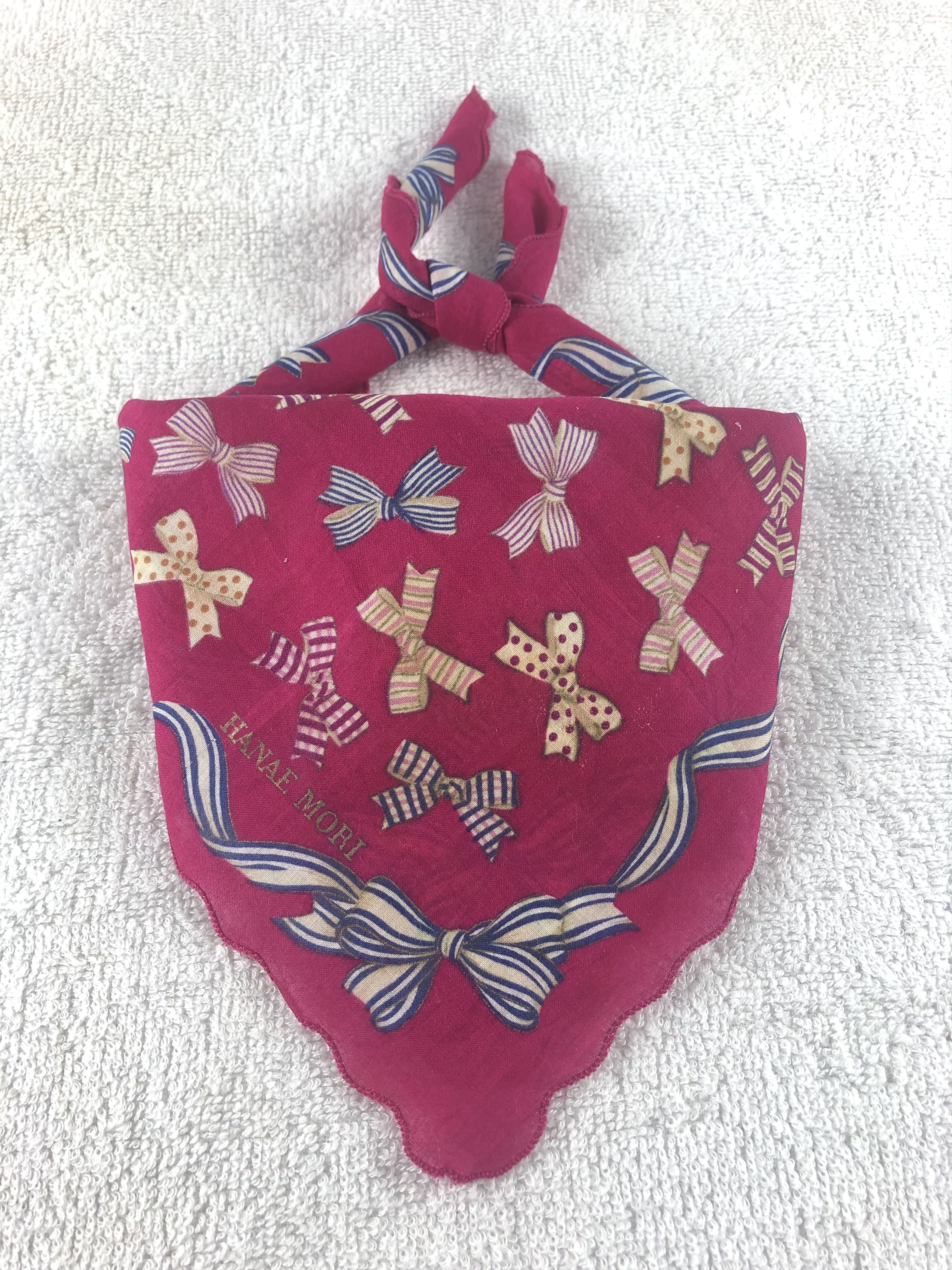 Hanae Mori × Japanese Brand × Vintage Hanae Mori Handkerchief / Bandana / Neckerchief Size ONE SIZE - 1 Thumbnail