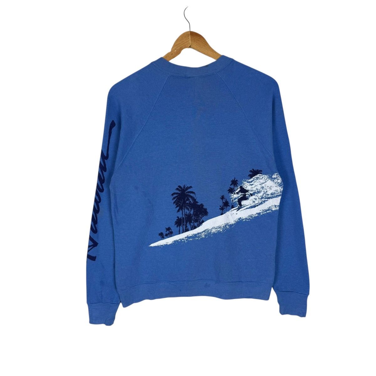 Vintage 🌟VINTAGE 80s SKI HAWAII CREWNECK SWEATSHIRT Size US M / EU 48-50 / 2 - 6 Thumbnail