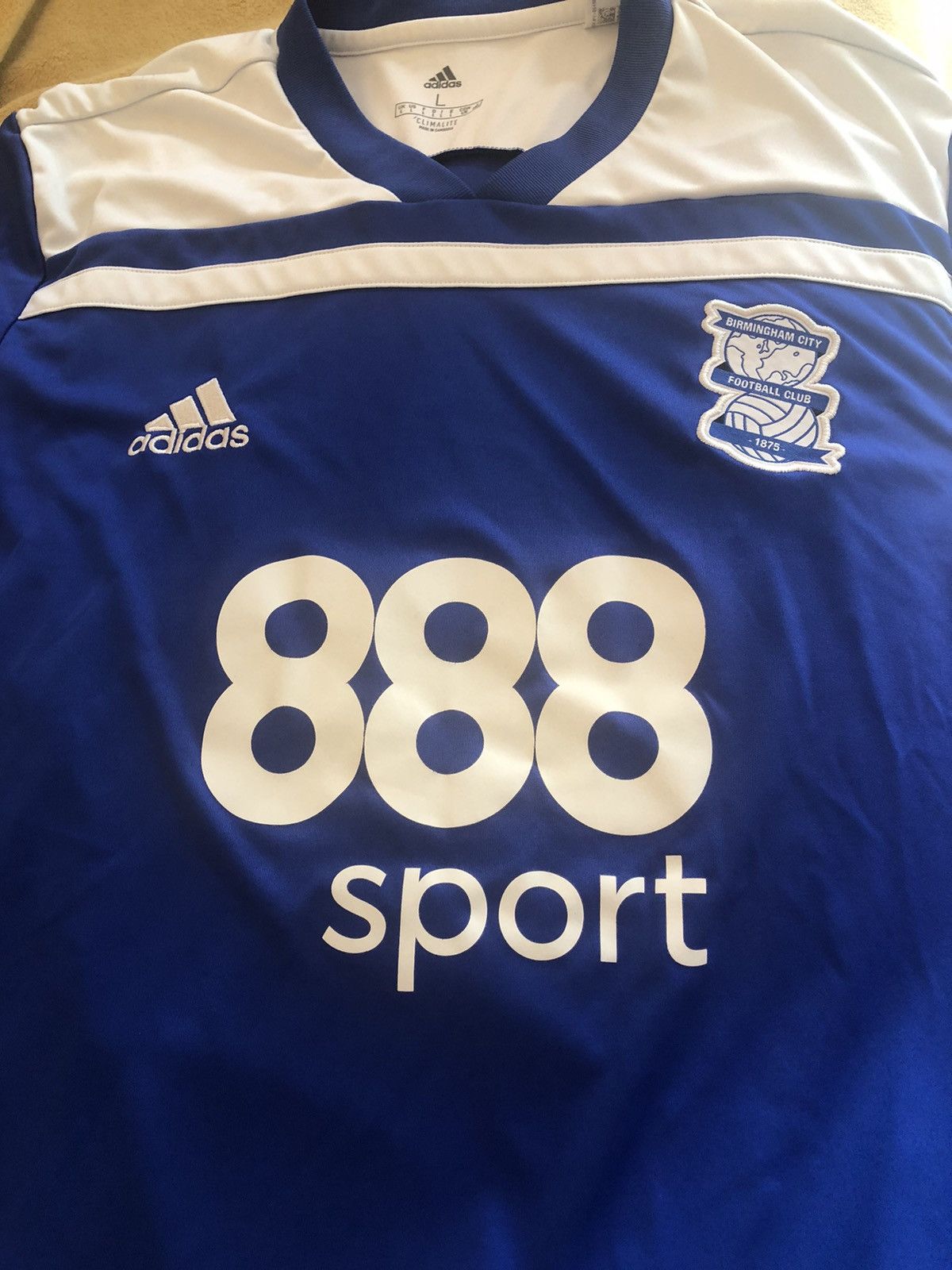 Adidas ADIDAS BIRMINGHAM CITY VINTAGE FOOTBALL CLUB SOCCER JERSEY Size US L / EU 52-54 / 3 - 3 Thumbnail