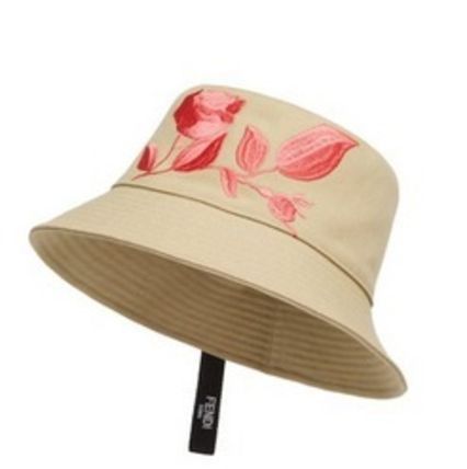 image of Fendi O1Loc1C0124 Hats In Beige, Men's