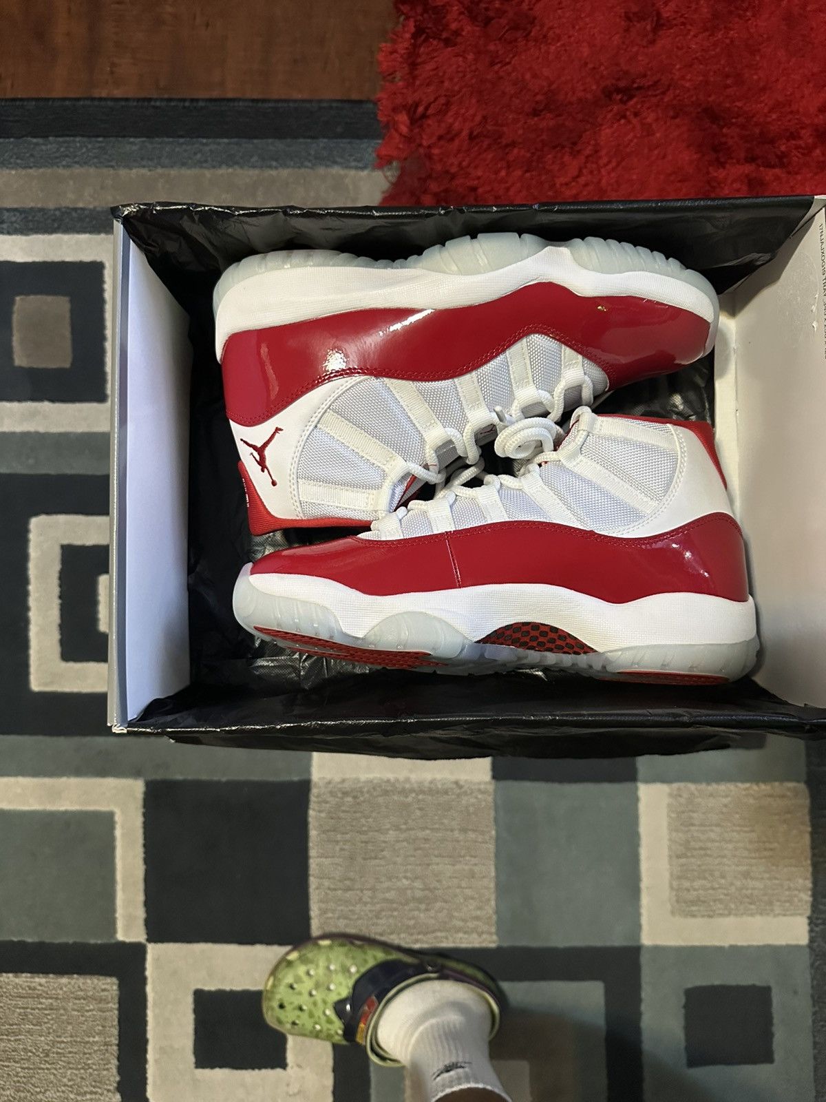 Jordan Brand Air Jordan 11’s, Cherry Size US 8.5 / EU 41-42 - 1 Thumbnail
