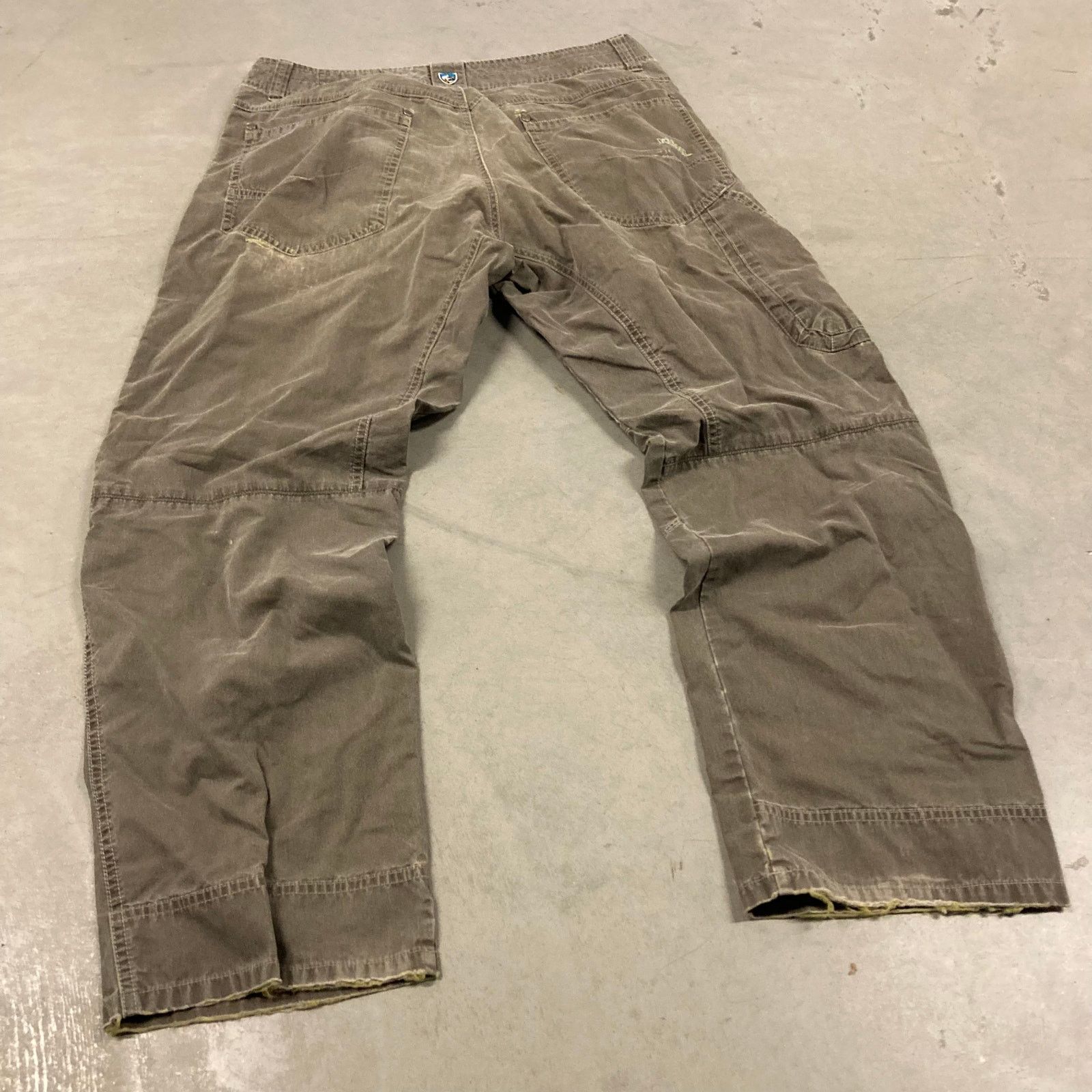 Kuhl × Vintage vintage baggy kuhl double knee cargo pants 34x30 Size US 34 / EU 50 - 4 Thumbnail