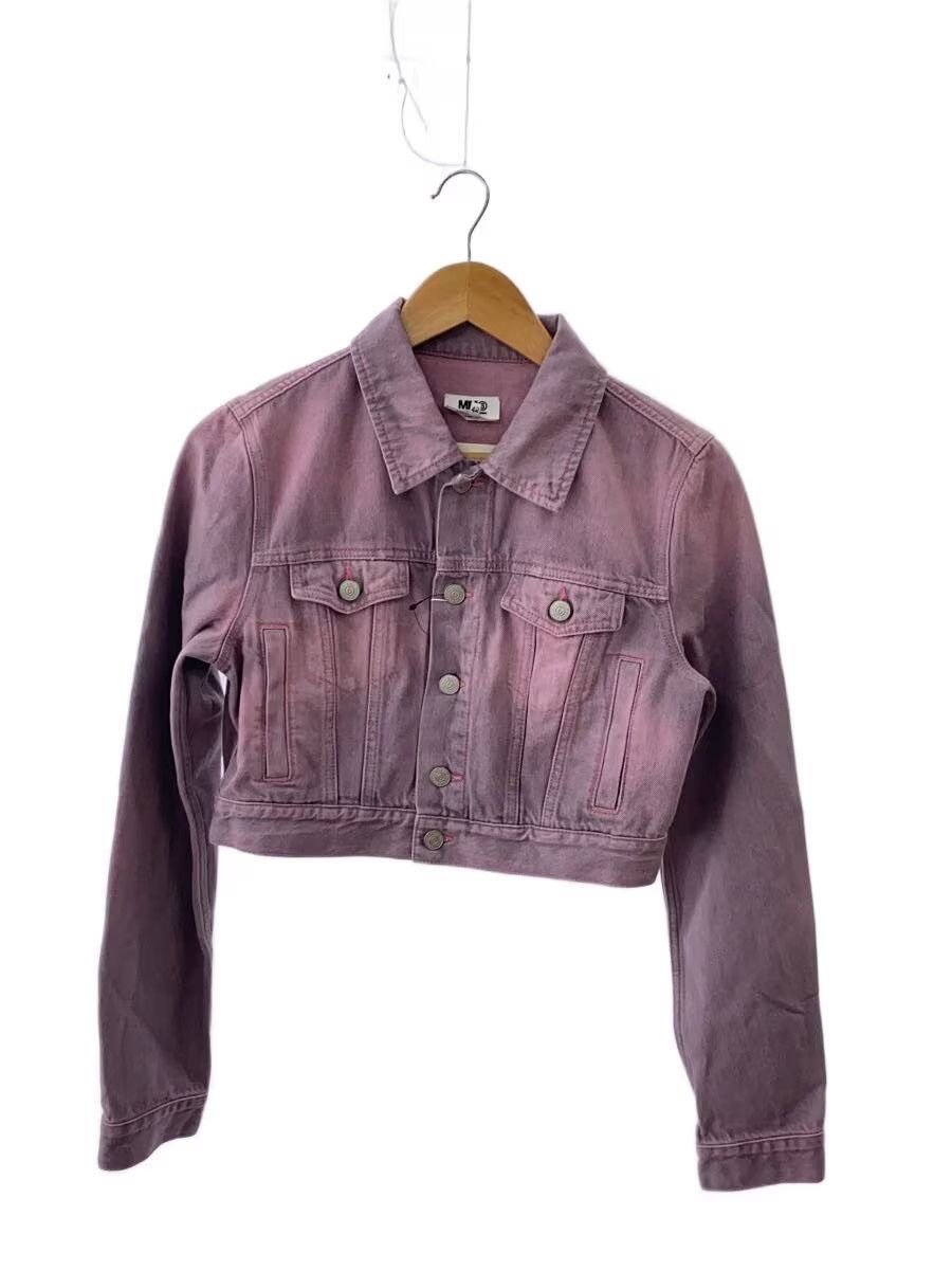 Maison Margiela Cropped Dye Denim Jacket Size XS / US 0-2 / IT 36-38 - 1 Thumbnail