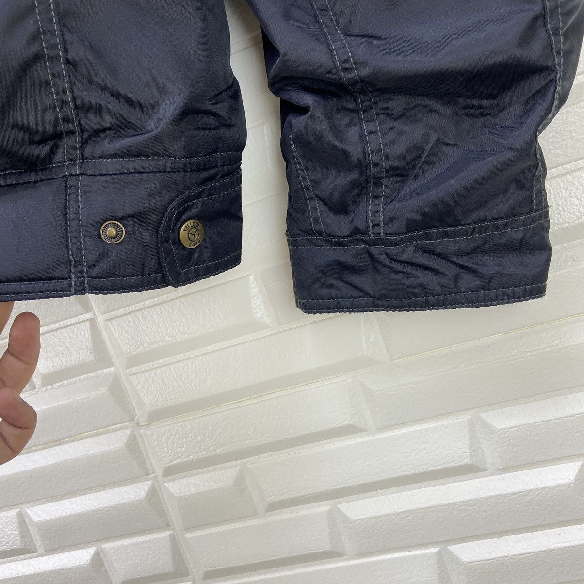 YELLOW CORN Vtg Yellow Corn Sledge Hammer Highway The 3rd Bomber Style Size US M / EU 48-50 / 2 - 15 Thumbnail