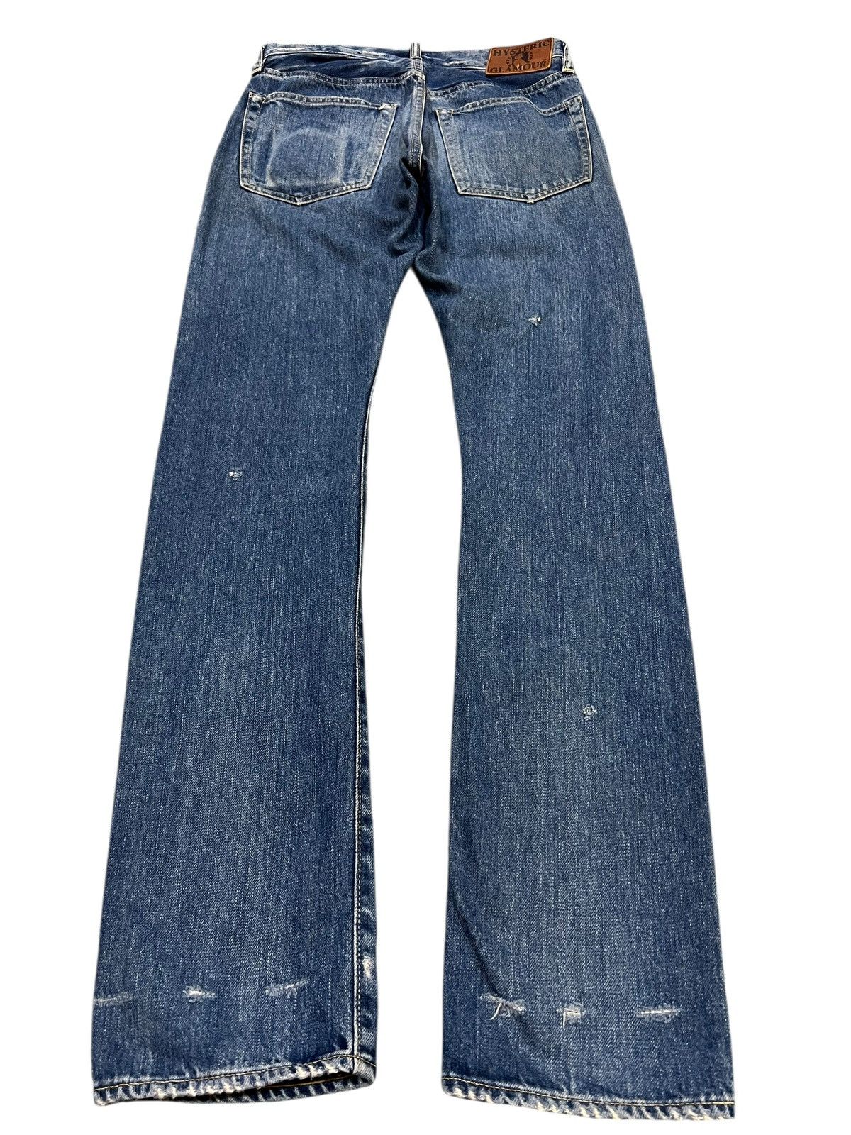Hysteric Glamour Vintage Hysteric Glamour Selvedge Distressed Jean Size US 28 / EU 44 - 2 Thumbnail