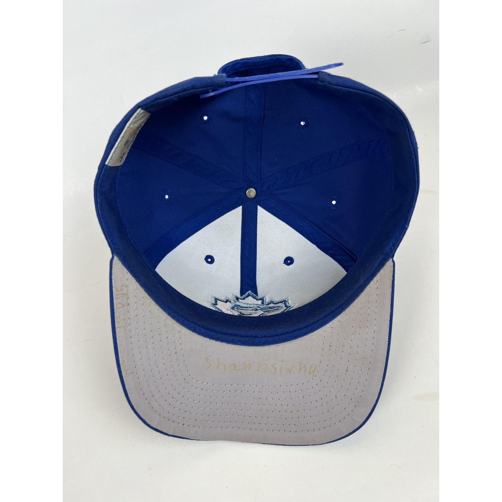 Vintage Vintage Toronto Blue Jays Hat Cap Snap Back Mens Blue MLB Ba Size ONE SIZE - 8 Thumbnail