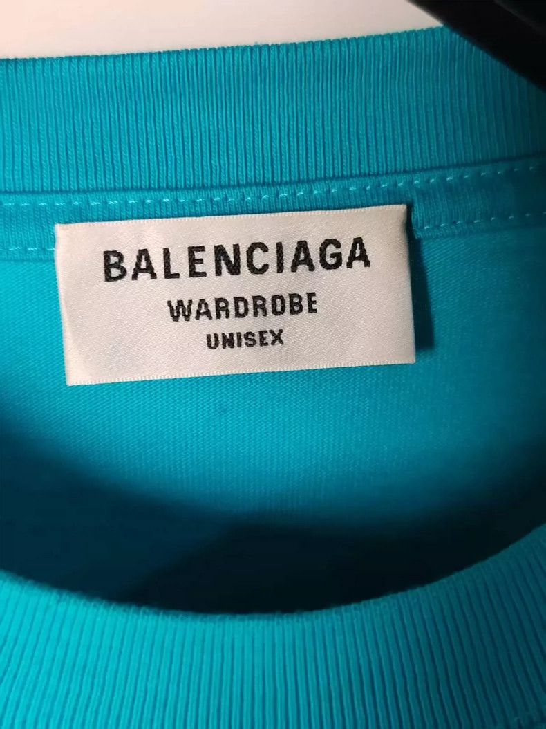 Balenciaga Balenciaga Logo Embroidered Short Sleeve T-Shirt Size US XS / EU 42 / 0 - 3 Thumbnail