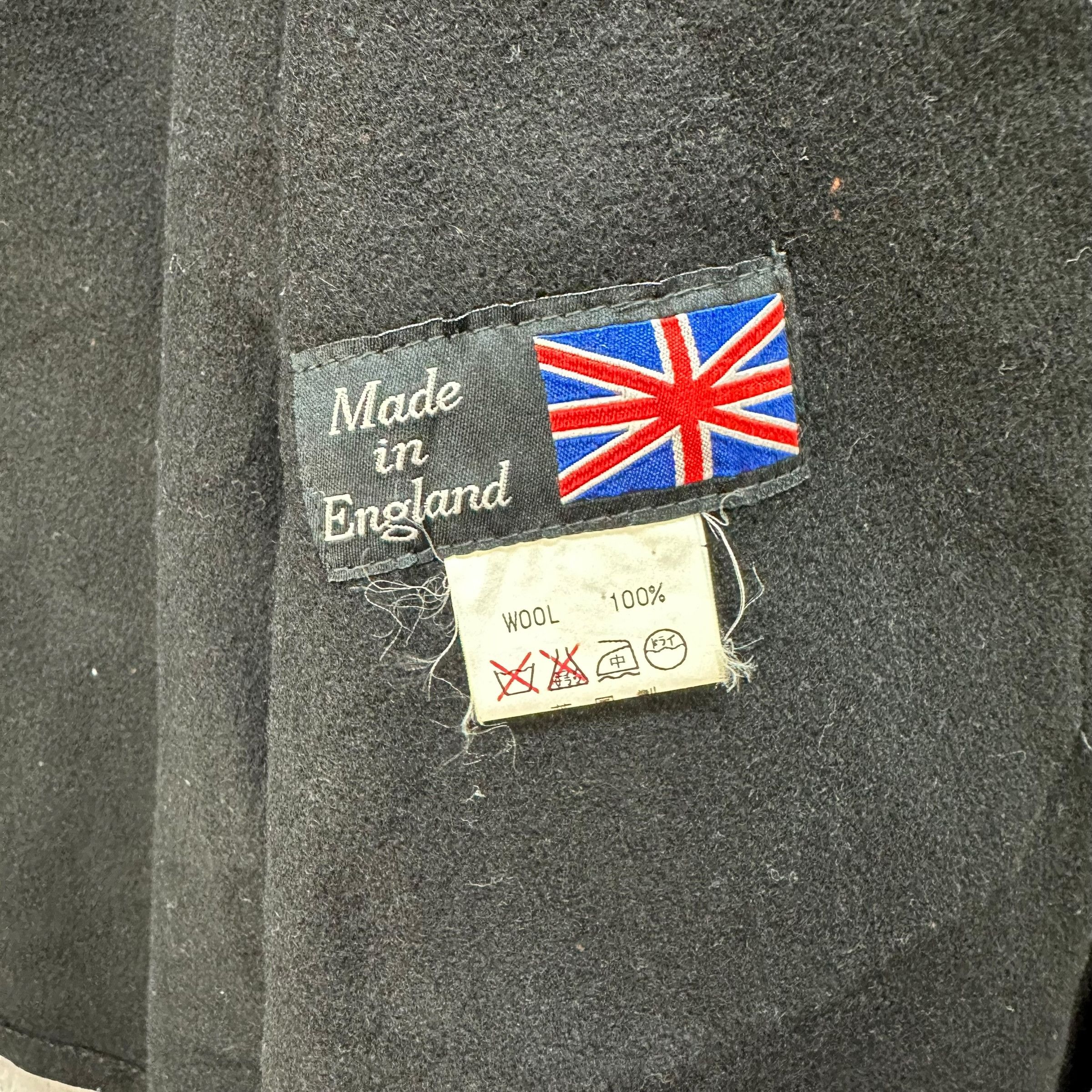 Japanese Brand NO IDEA NO GAIN Made in England Wool Hooded Jacket #A46-1084 Size US L / EU 52-54 / 3 - 10 Thumbnail