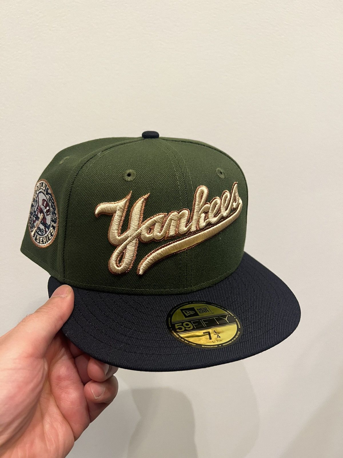 image of Hat Club x Myfitteds New York Yankees All The Right Atr Rushmore in Green, Men's