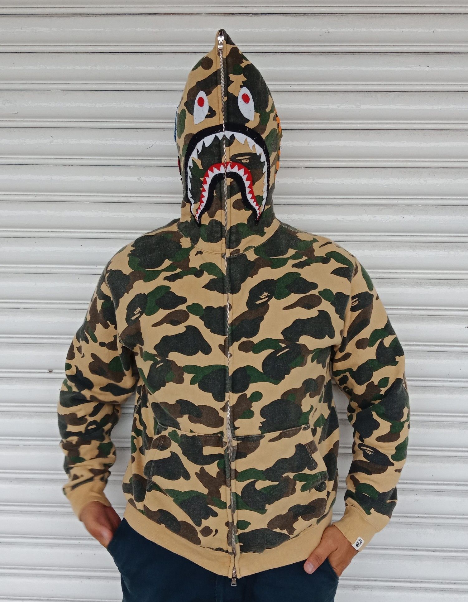 Bape 1st Camo Shark Full Zip Hoodie