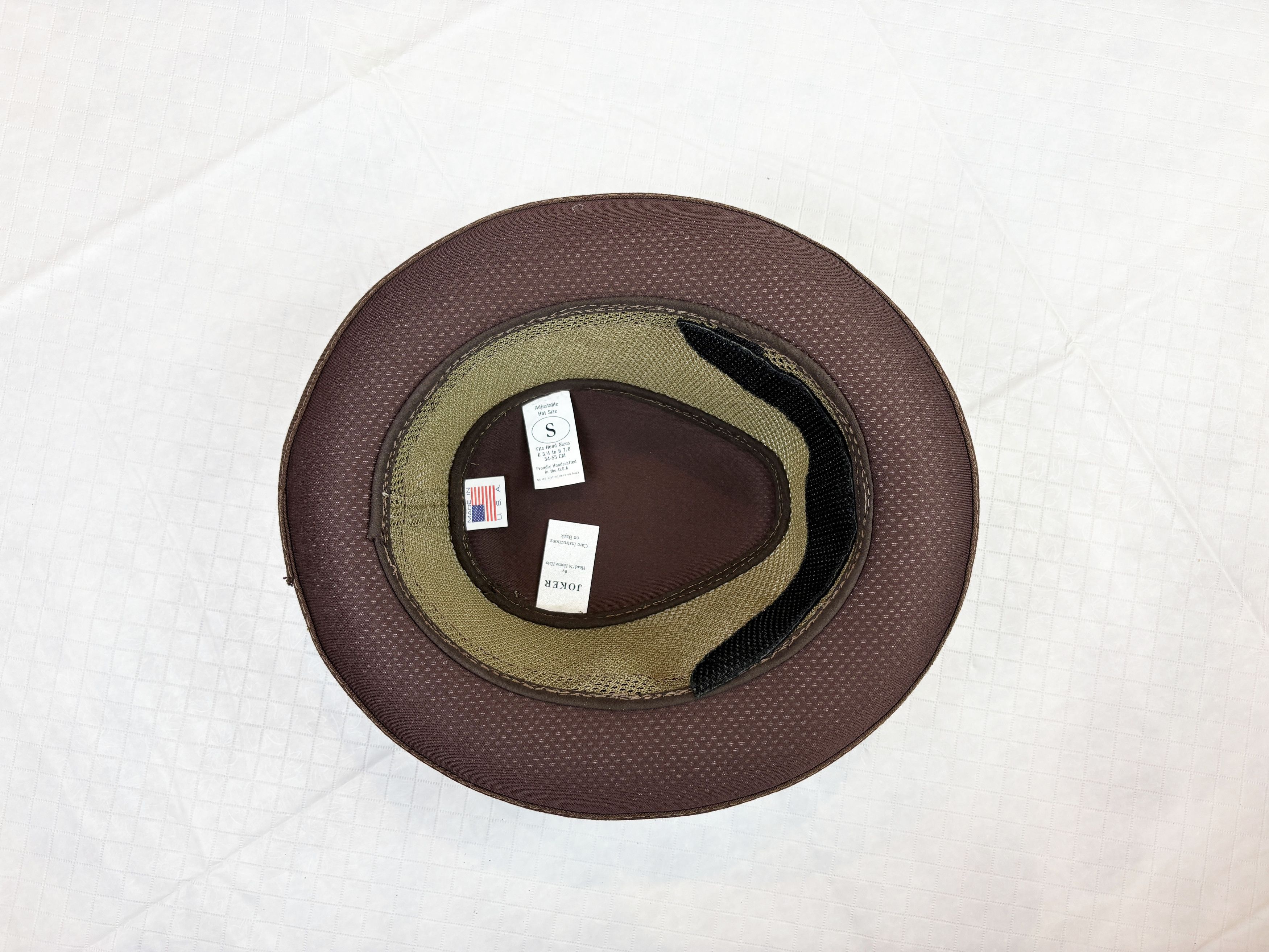 Other Joker Breathable Mesh Fedora Hat | American Hat Makers Size ONE SIZE - 6 Thumbnail