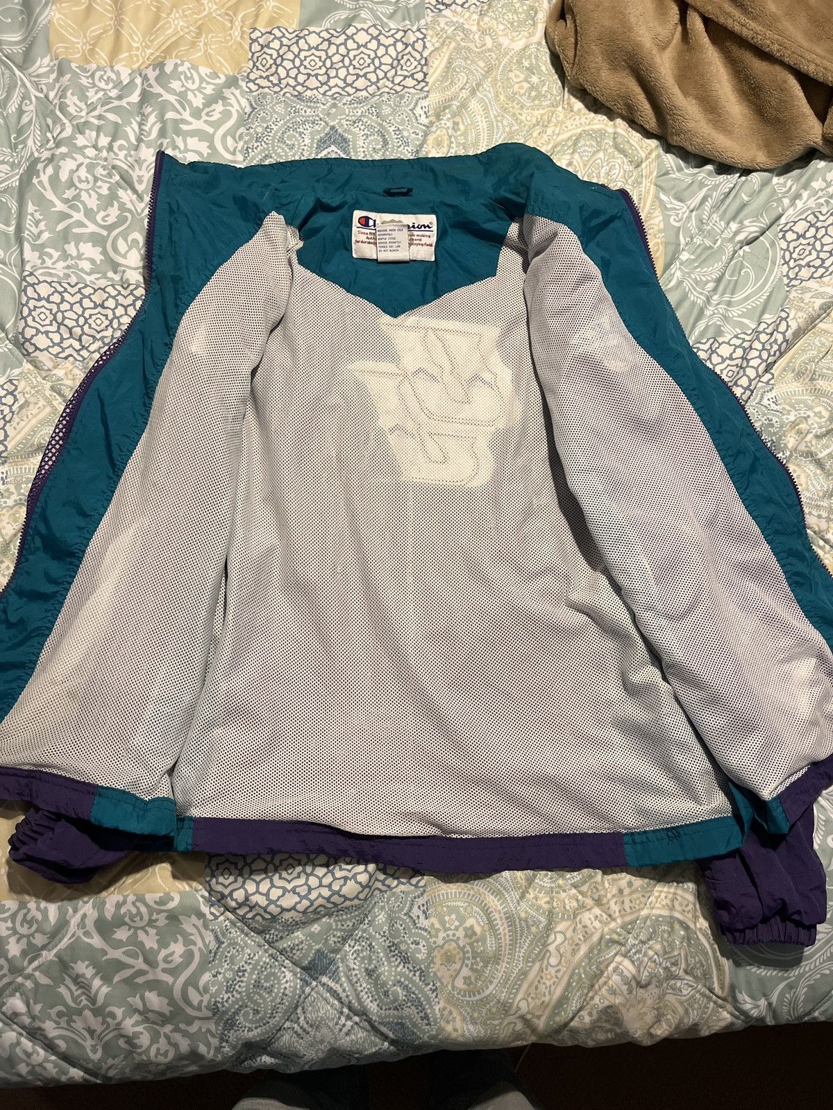 Champion Utah Jazz Champion Weather Jacket Size US L / EU 52-54 / 3 - 2 Thumbnail