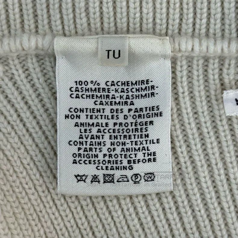 Hermes Hermes size TU Beige Cashmere Sweater Cardigan Size M / US 6-8 / IT 42-44 - 6 Thumbnail