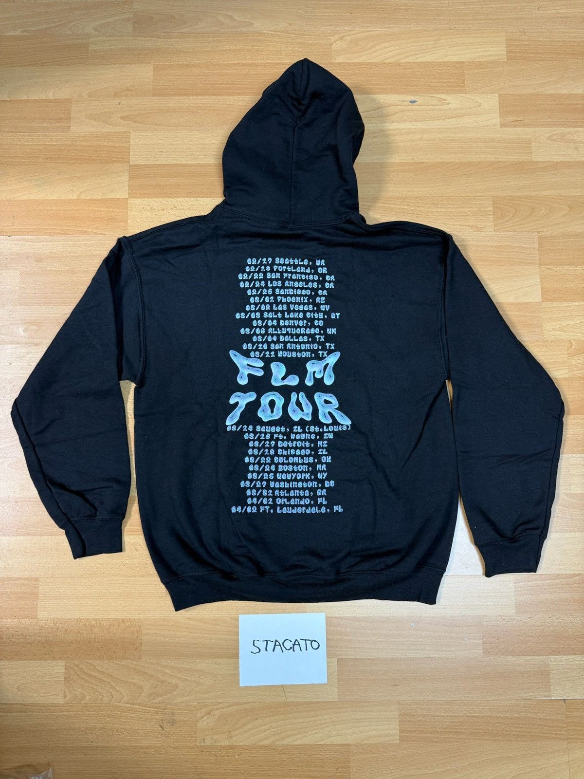 Band Tees × Rap Tees Eem Triplin Hoodie Black Medium Size US M / EU 48-50 / 2 - 2 Thumbnail