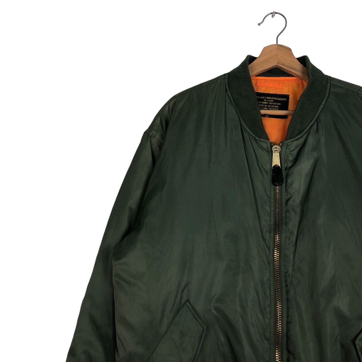 Japanese Brand Vintage RiotRiot Bomber Jacket Military Design Issey Miyake Size US L / EU 52-54 / 3 - 8 Thumbnail