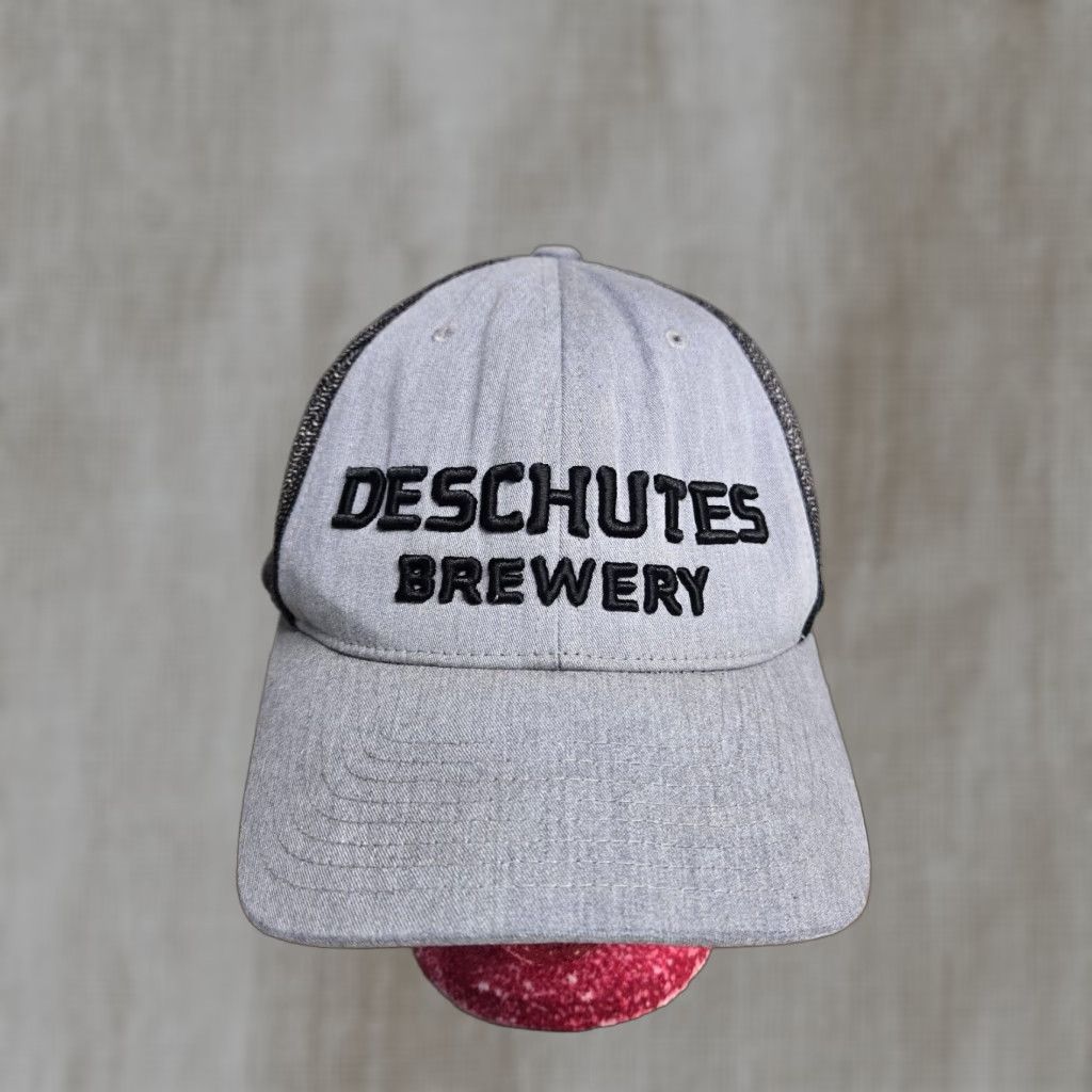 Vintage Deschutes Brewery Hat Trucker One Size Gray Men Boys? Size ONE SIZE - 1 Thumbnail