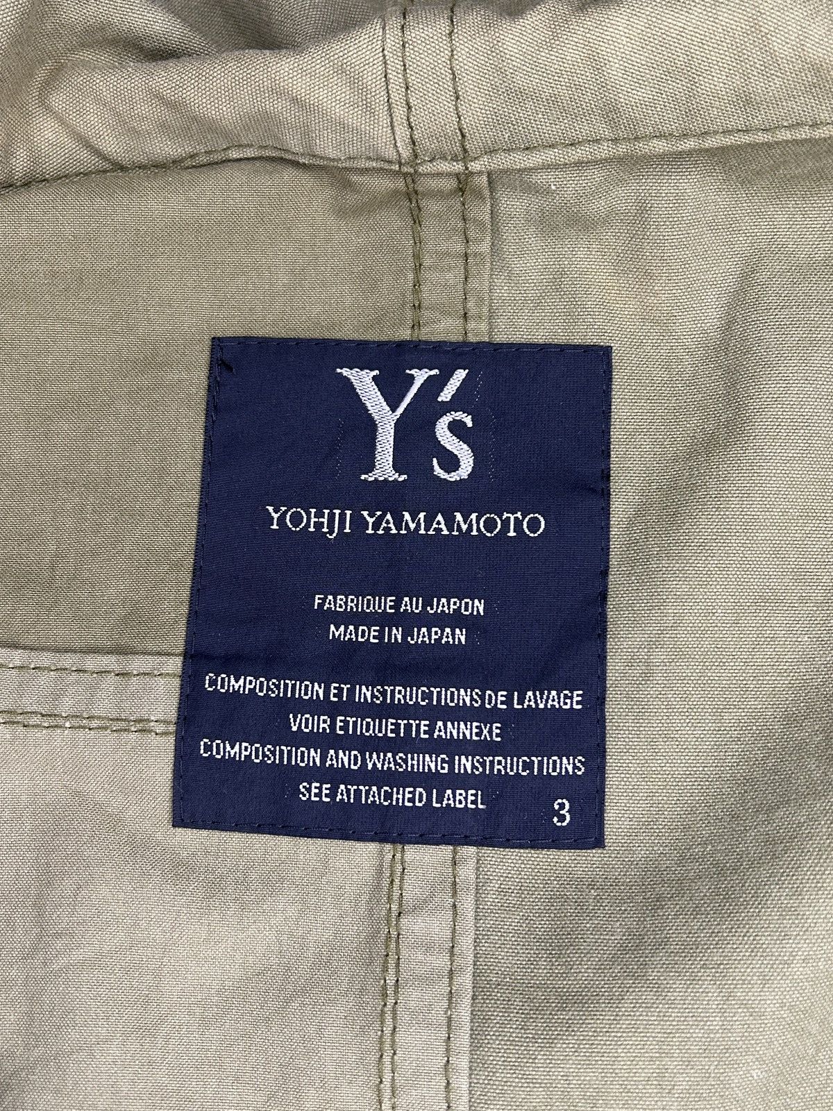 Y's × Yohji Yamamoto 00s Hooded Parka Size US L / EU 52-54 / 3 - 3 Thumbnail
