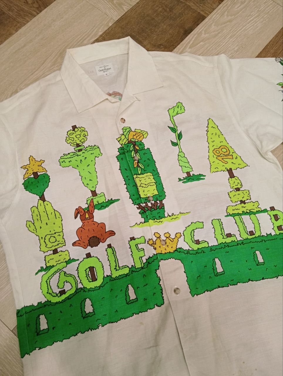 Jean Charles De Castelbajac VINTAGE JEAN CHARLES DE CASTELBAJAC GOLF CLUB SHIRT Size US M / EU 48-50 / 2 - 3 Thumbnail