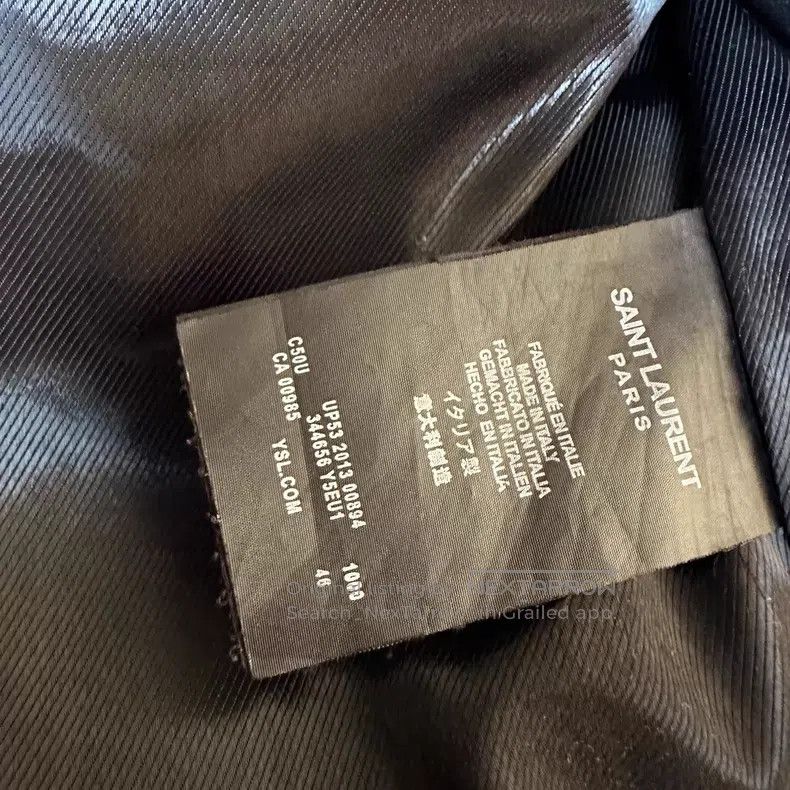 Saint Laurent Paris leather jacket Size US S / EU 44-46 / 1 - 8 Thumbnail