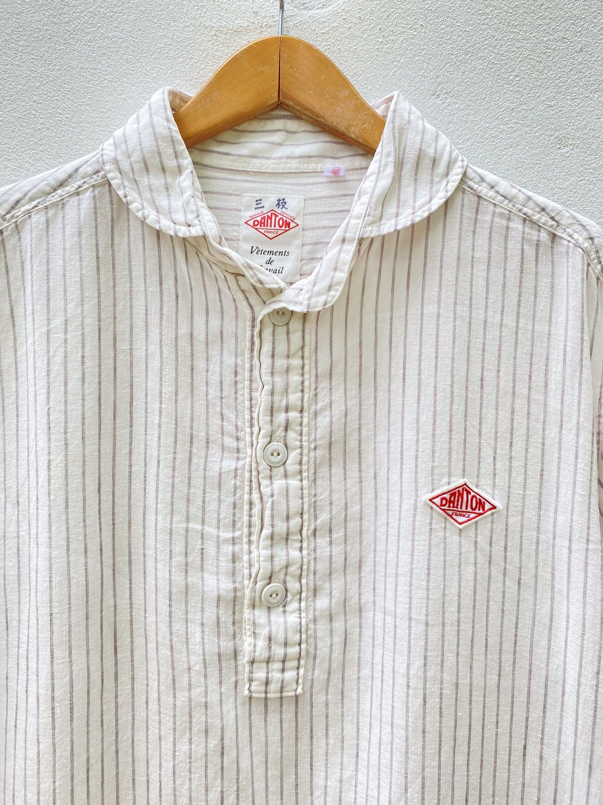 Danton Danton stripped polo shirt Size US M / EU 48-50 / 2 - 12 Thumbnail