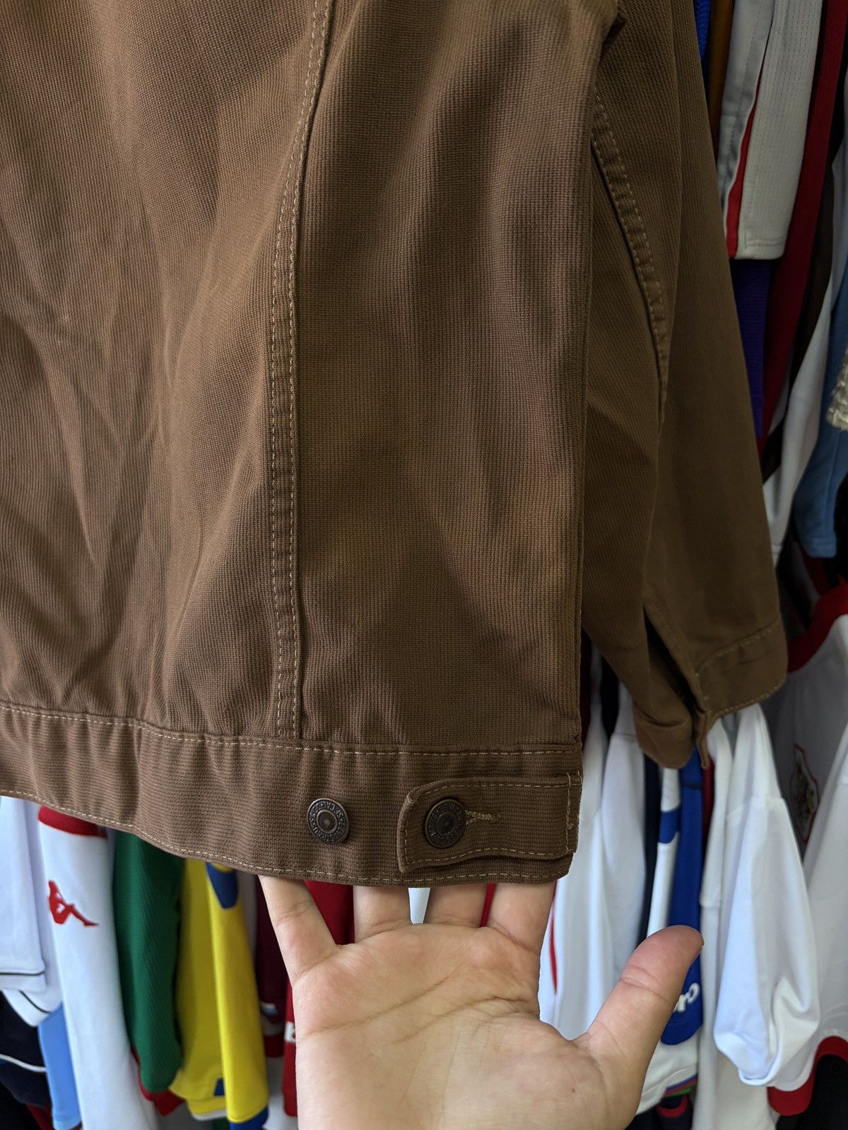 Levi's Vintage Levi’s 70503 Brown Canvas Trucker Jacket S Size US S / EU 44-46 / 1 - 10 Thumbnail