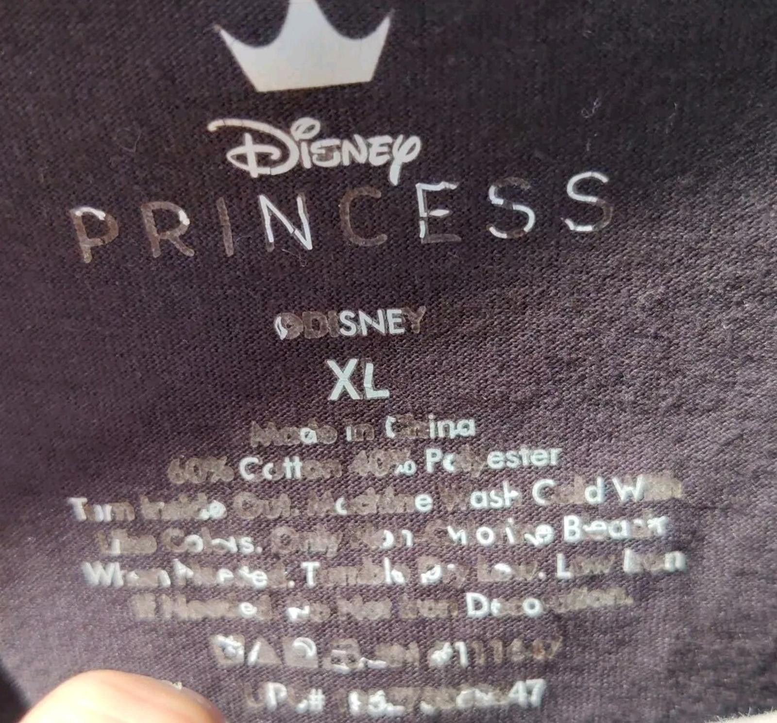 Disney Disney Princess List Juniors XL Six Princesses Names & Symbo Size XL / US 12-14 / IT 48-50 - 6 Thumbnail