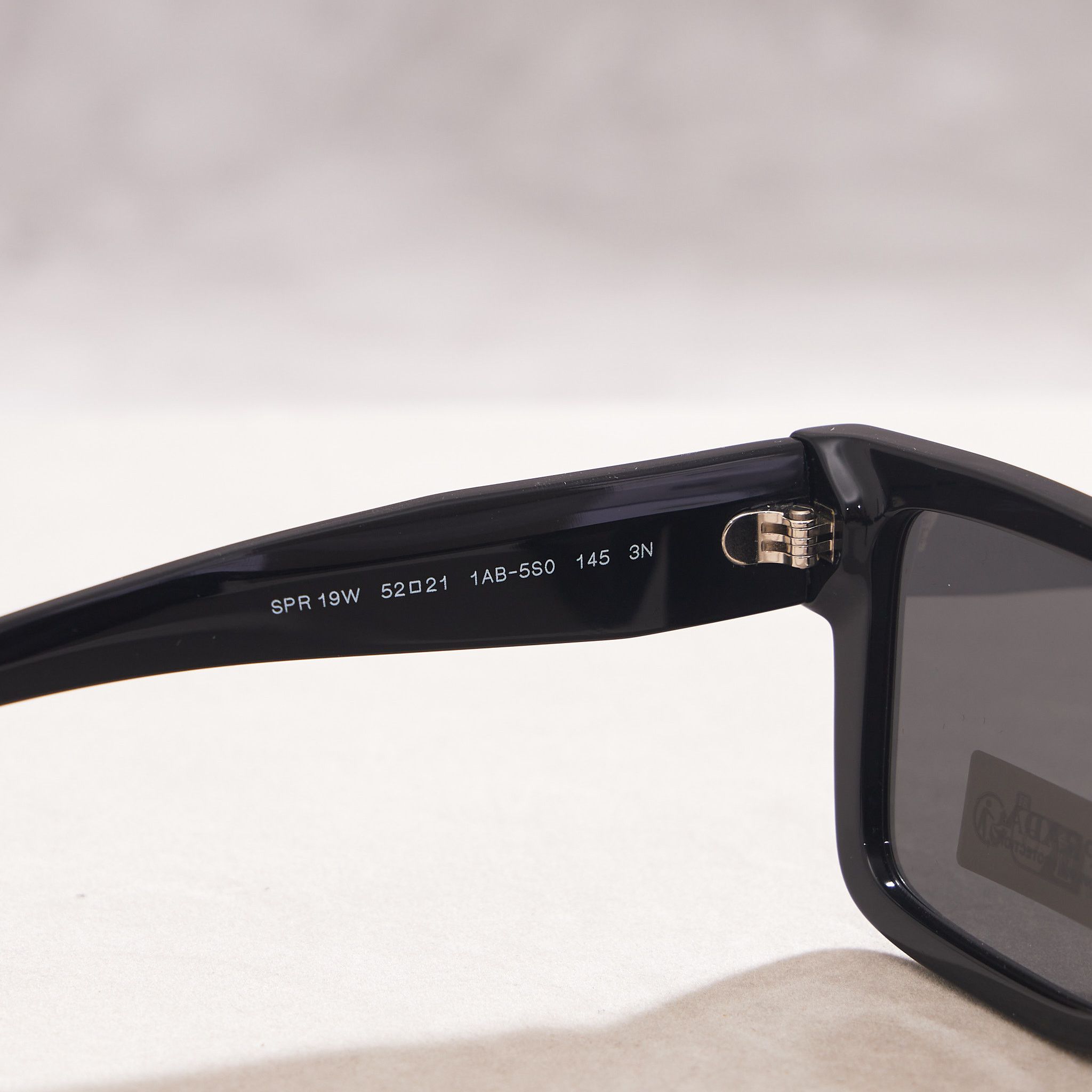 Prada PRADA OPR 19WS 1AB5S0 Sunglasses BLACK Size ONE SIZE - 9 Thumbnail