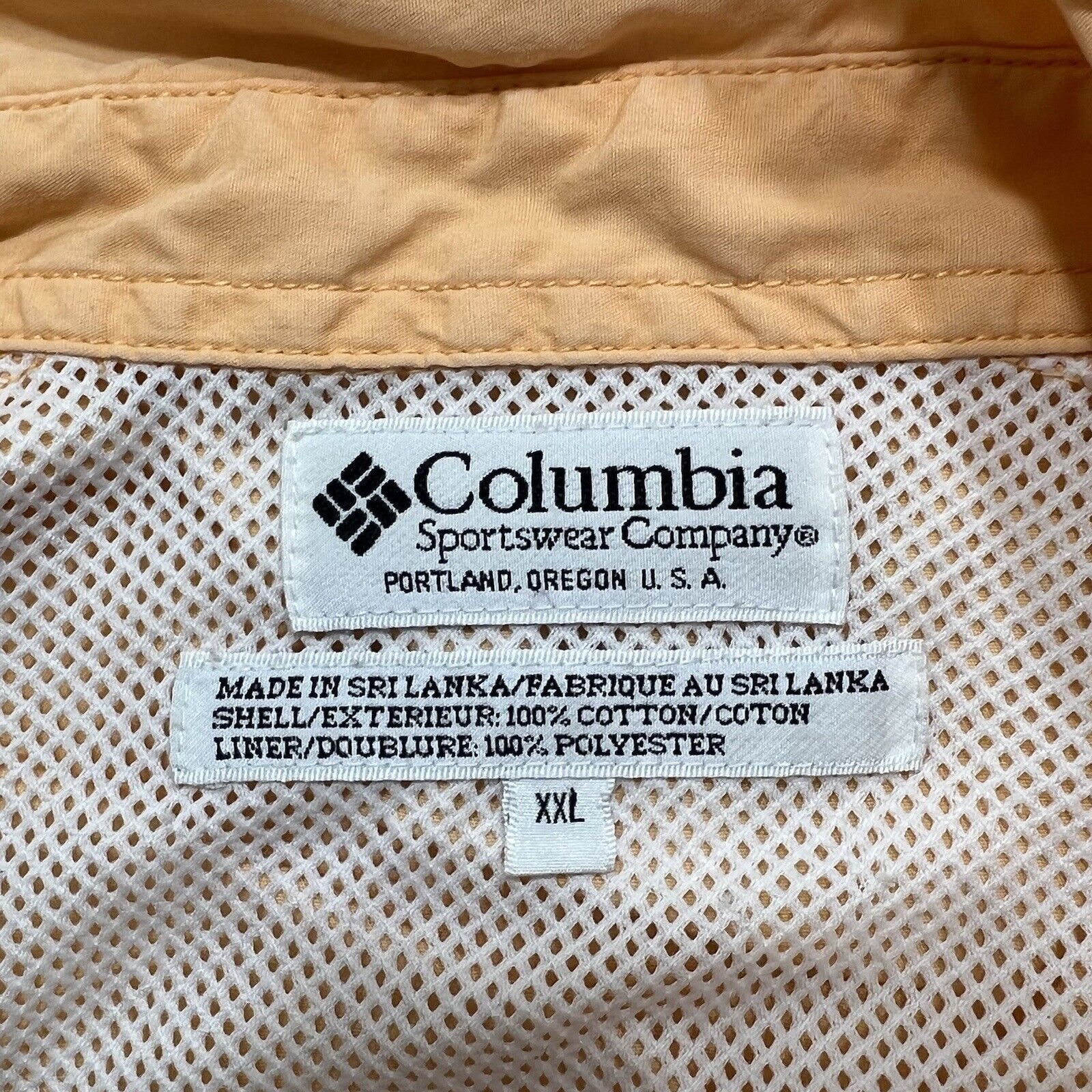 Columbia Columbia Orange Short Sleeve Utility Outdoors Shirt Size US XXL / EU 58 / 5 - 3 Thumbnail
