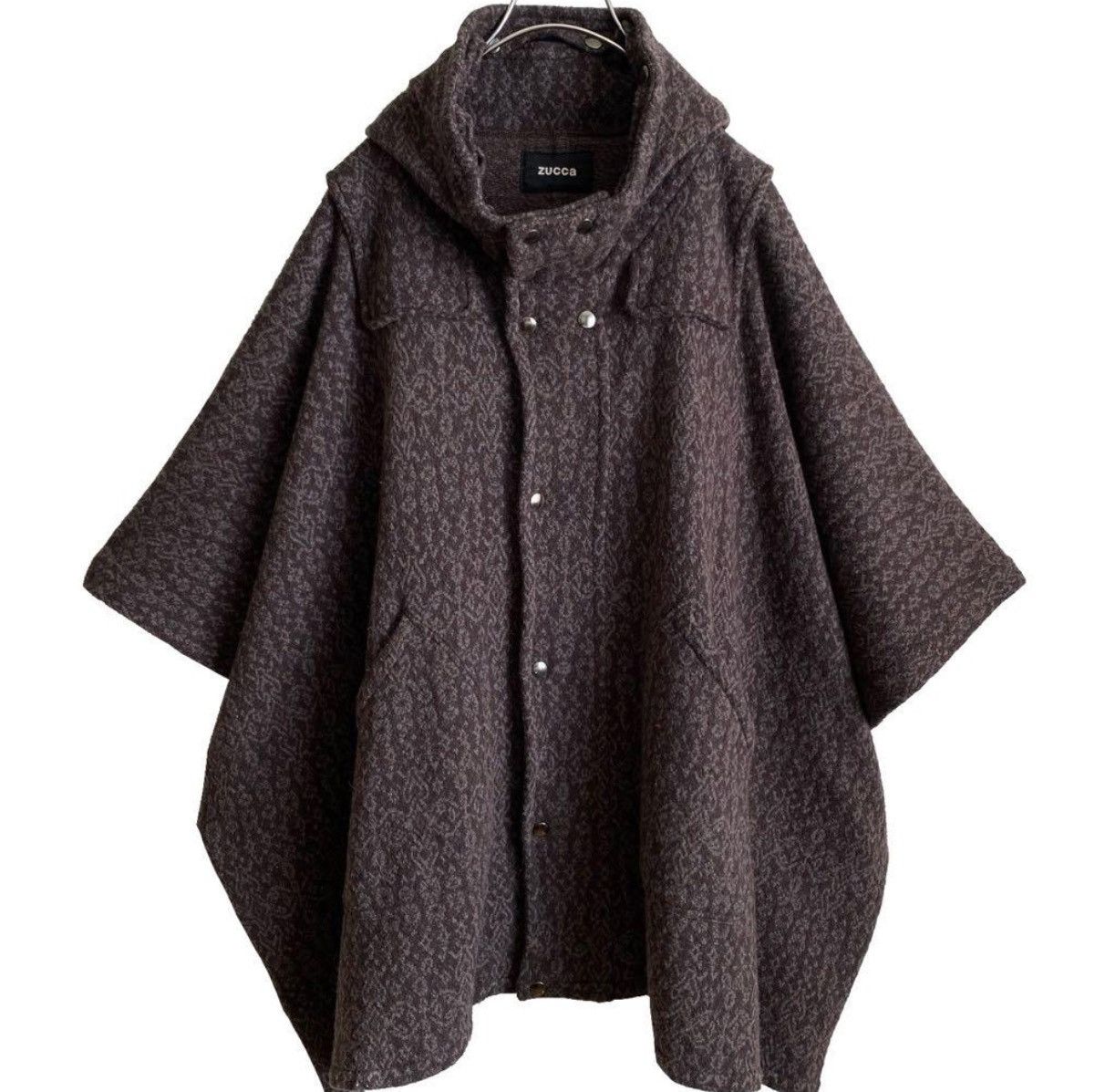 CABANE de ZUCCa × Zucca Zucca Wool Poncho Size M / US 6-8 / IT 42-44 - 1 Thumbnail