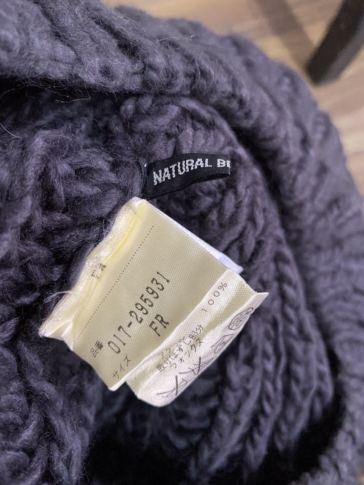 Japanese Brand Japanese Brand Natural Beauty Basic Knit Beanie Hat Size ONE SIZE - 5 Thumbnail