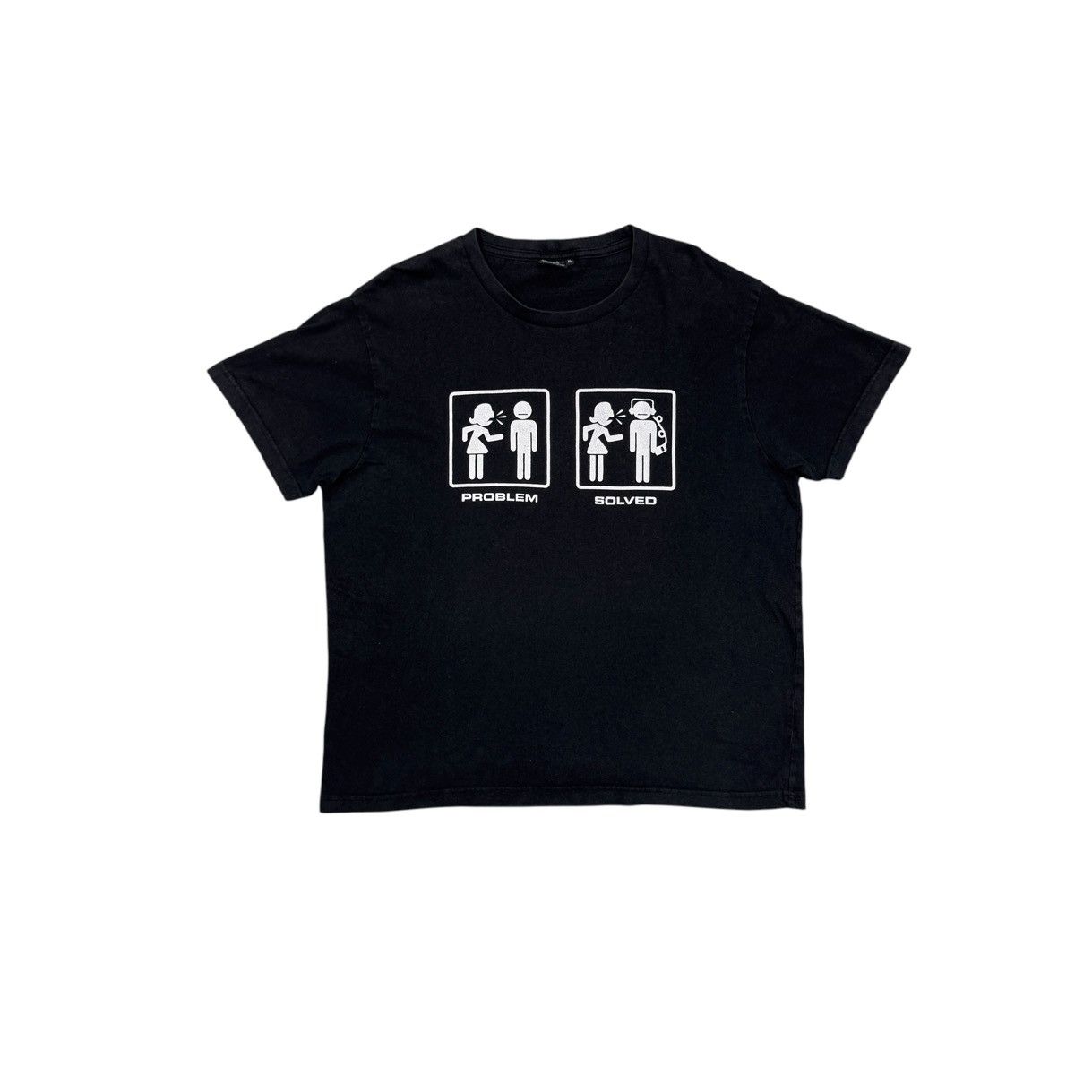 Vintage Fire Starter "Problem / Solved" T-Shirt Size XL Size US XL / EU 56 / 4 - 1 Thumbnail