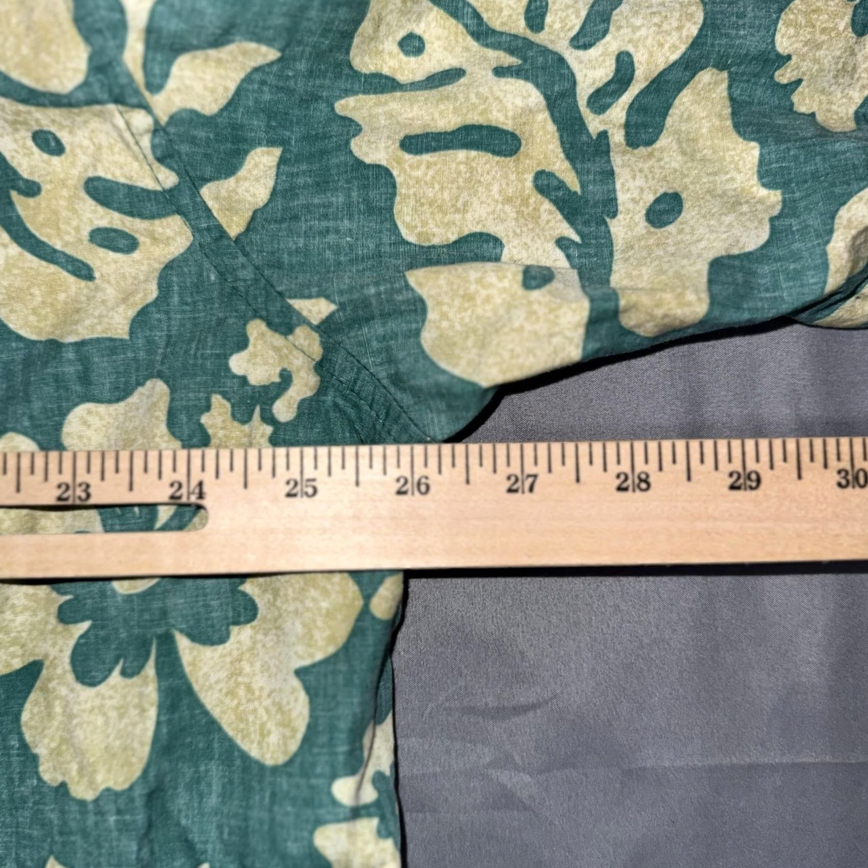 Reyn Spooner Reyn Spooner Phil Edwards Shirt Mens XL Green Floral Hawaiian Aloha Button-Front Short Sleeve Casual Tropic 100% Cotton Size US XL / EU 56 / 4 - 5 Thumbnail