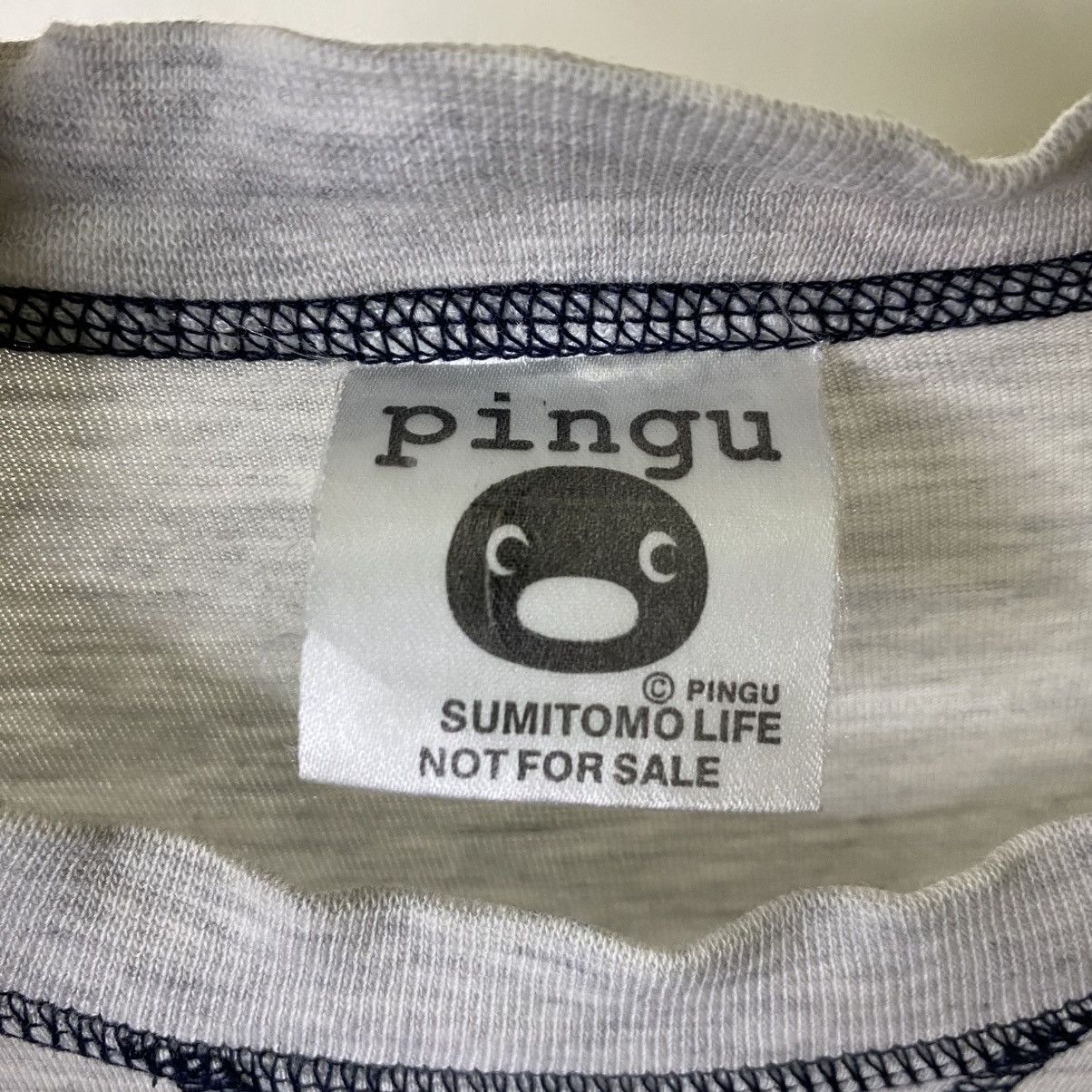 Vintage 1990s Pingu Cartoon Promo T Shirt Size US M / EU 48-50 / 2 - 4 Thumbnail