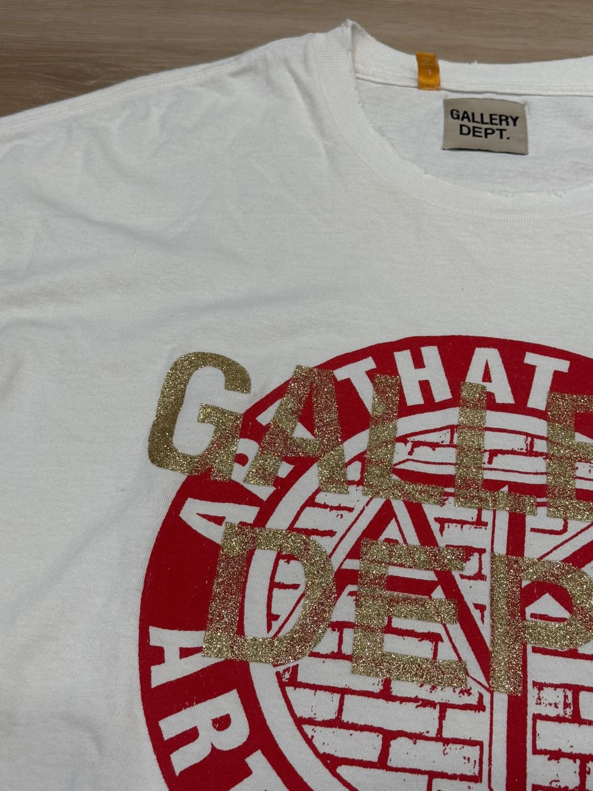 Gallery Dept. Gallery Dept Art that Kills Brick Logo Tee Size US L / EU 52-54 / 3 - 4 Thumbnail