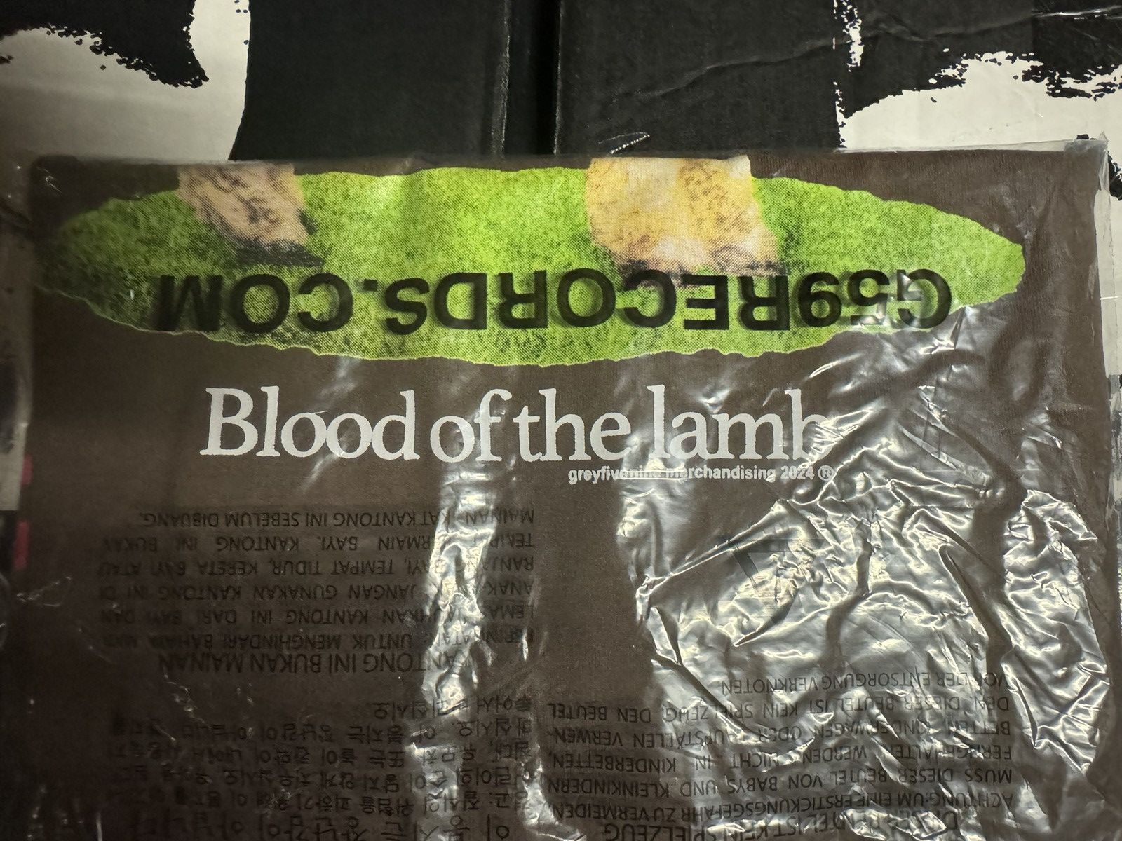 G59 Records $uicideboy$ G59 BLOOD OF THE LAMB T-SHIRT Size US XL / EU 56 / 4 - 7 Thumbnail