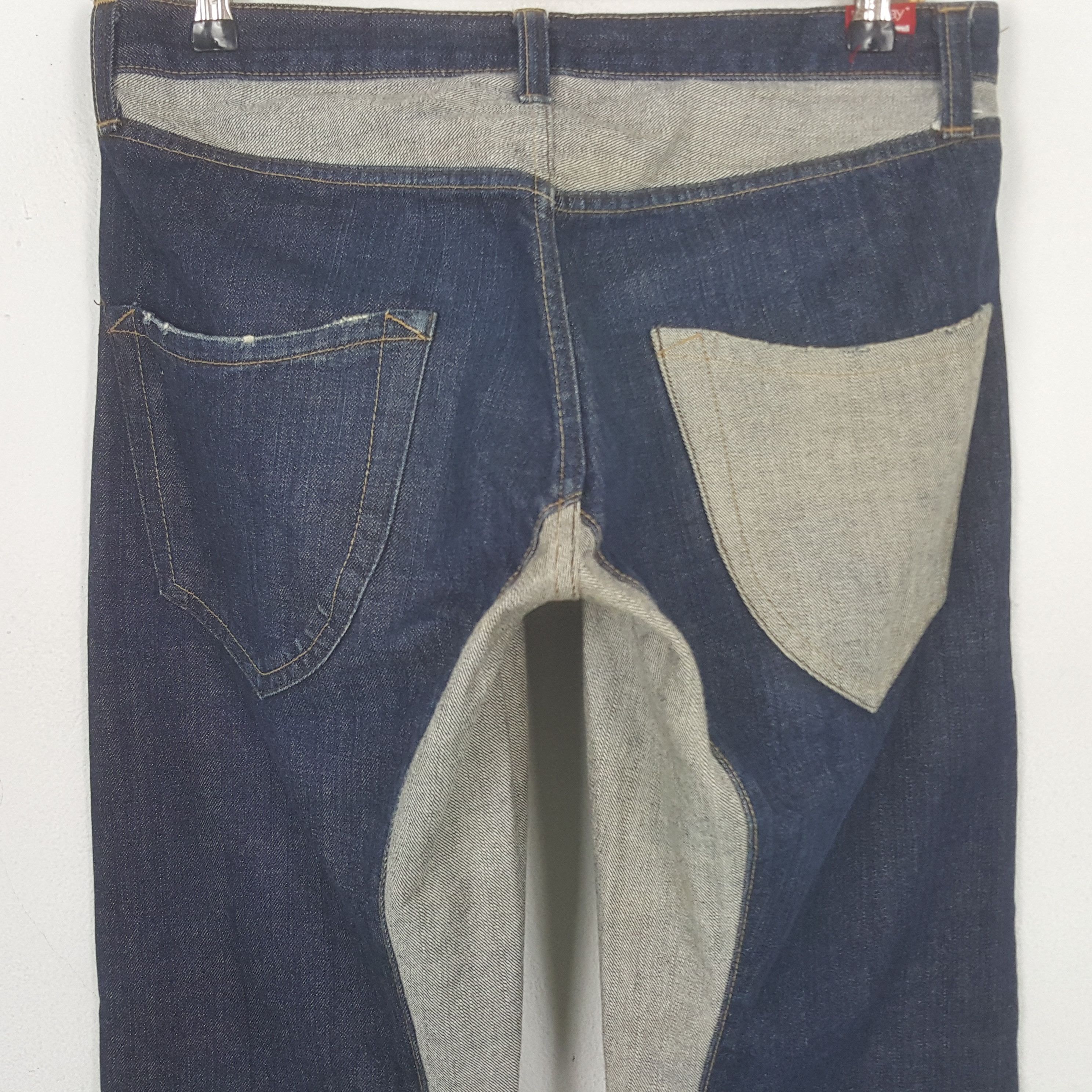 Japanese Brand Vintage Blue Way Rare Style Japanese Denim Jeans RR29 Size US 34 / EU 50 - 5 Thumbnail