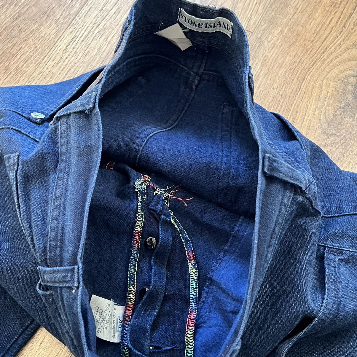 Stone Island Stone island 90s vintage denim x cp company x massimo osti Size US 30 / EU 46 - 7 Thumbnail