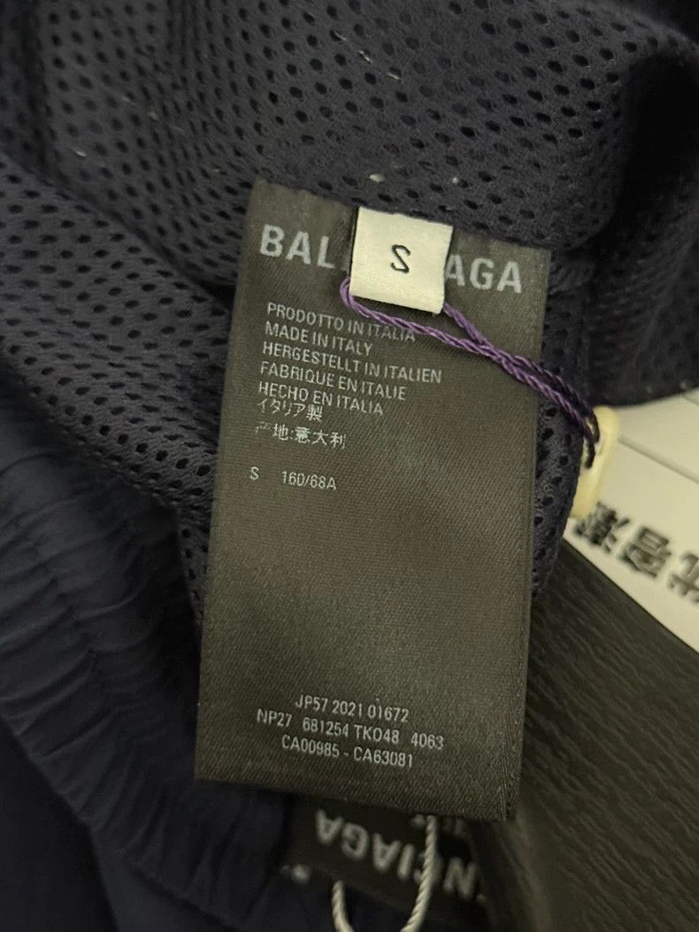 Balenciaga Balenciaga size S Dark Blue Double Hook Embroidered Stripe Size US 27 - 5 Thumbnail