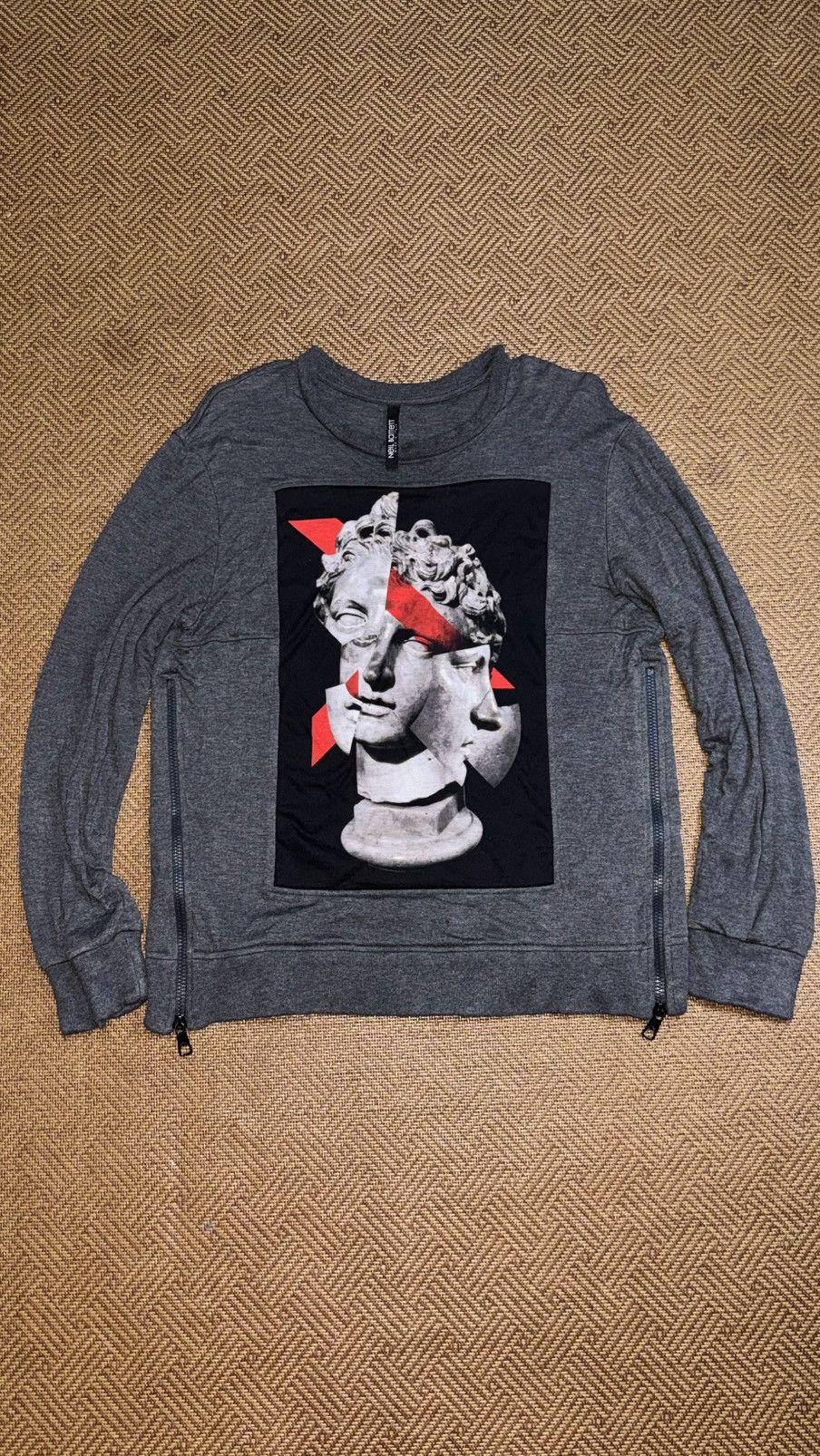Neil Barrett RARE NEIL BARRETT MENS GREEK STATUE SWEATSHIRT NICE DESIGN Size US L / EU 52-54 / 3 - 1 Thumbnail