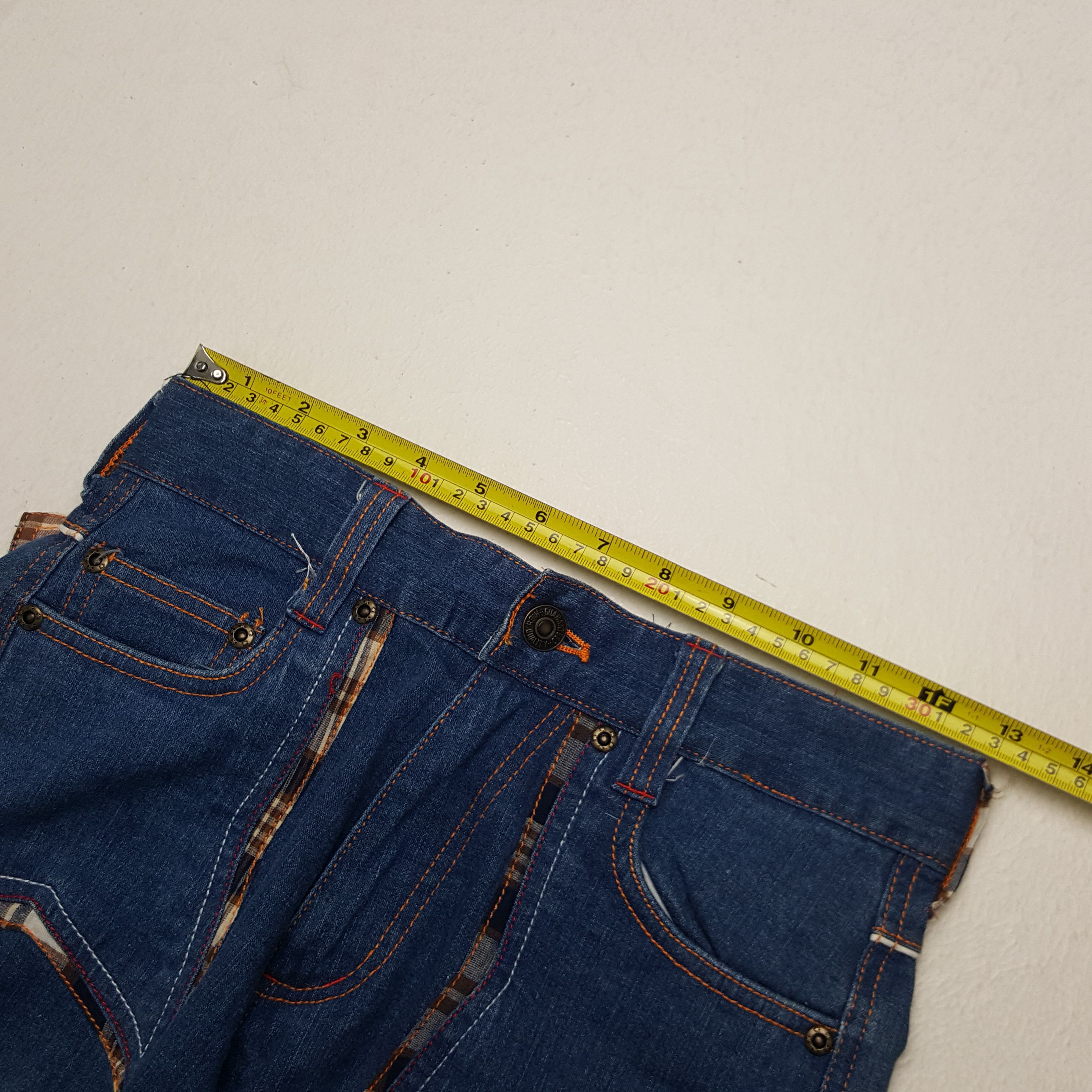 If Six Was Nine × Vintage Vintage Skulls XYZ Japanese Brand Denim Jeans Size US 26 / EU 42 - 9 Thumbnail