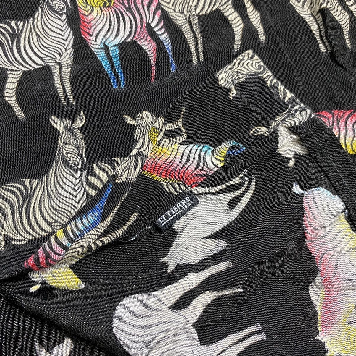 Versace × Versace Jeans Couture Versace horse pattern long sleeve button shirt Size M / US 6-8 / IT 42-44 - 6 Thumbnail