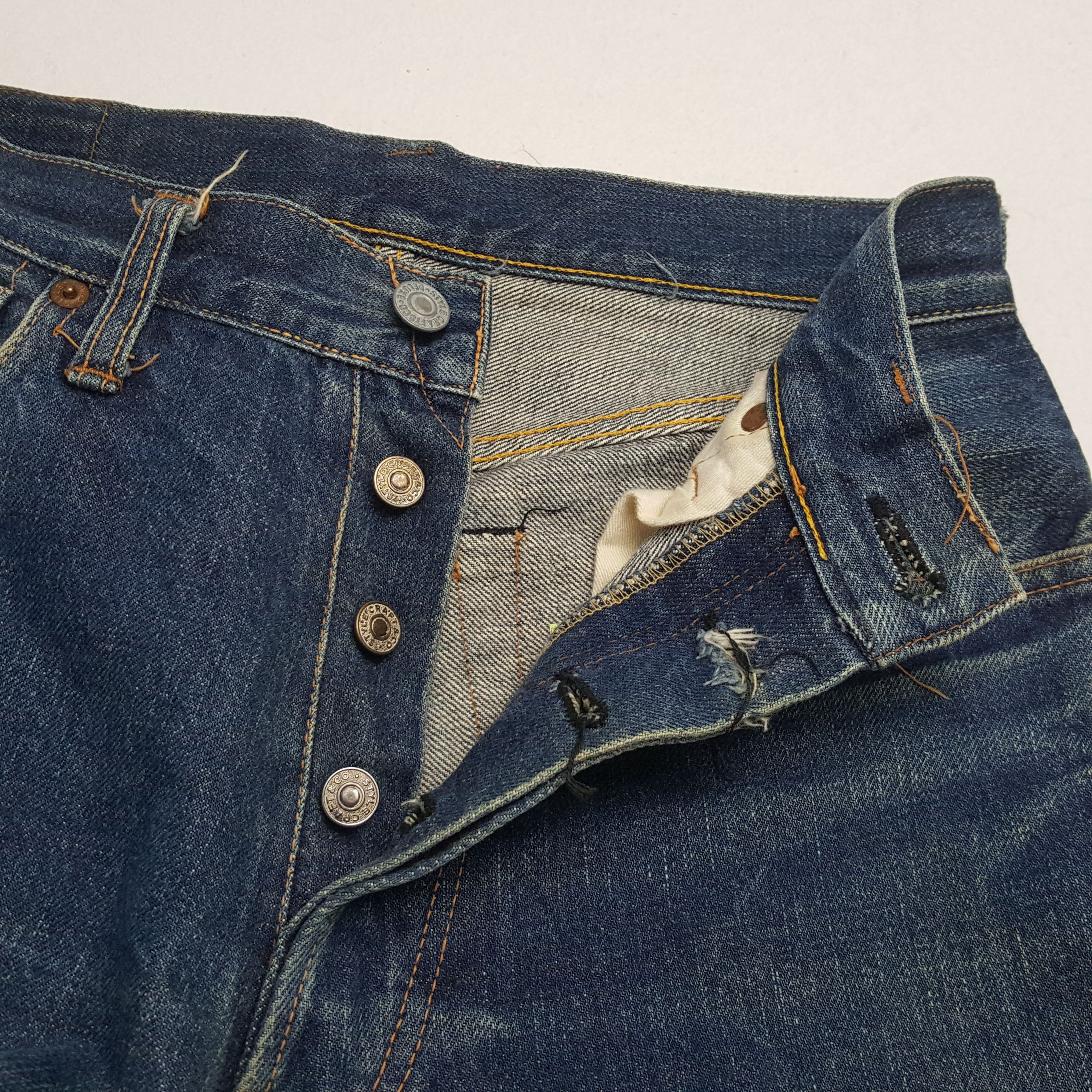 Evisu × Japanese Brand × Vintage EVIS Japanese Brand Streetwear Custom Daicock Style Jeans Size US 26 / EU 42 - 13 Thumbnail