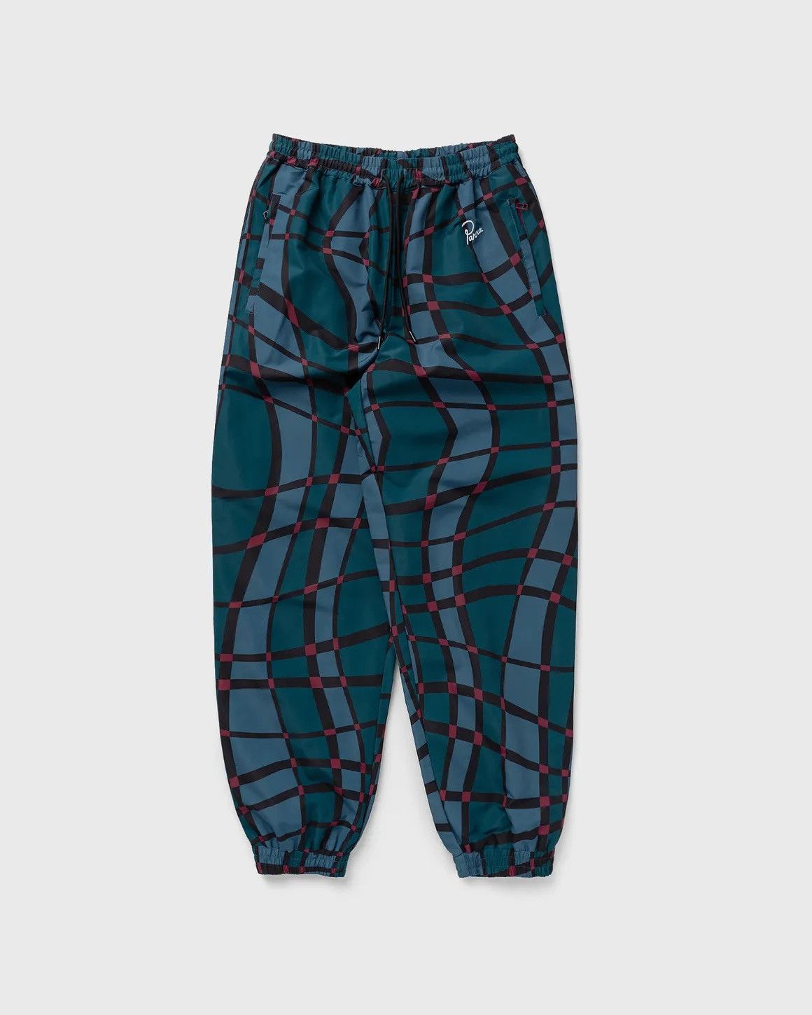 image of Parra Squared Waves Joggers in Blue, Men's (Size 30)