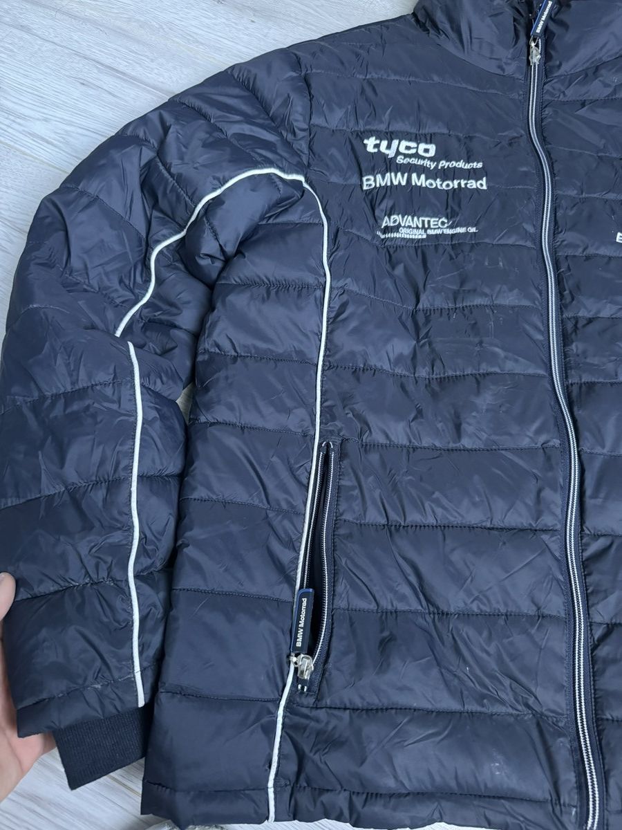 BMW × Vintage micro puffer jacket tyco BMW Motorrad Size US L / EU 52-54 / 3 - 3 Thumbnail