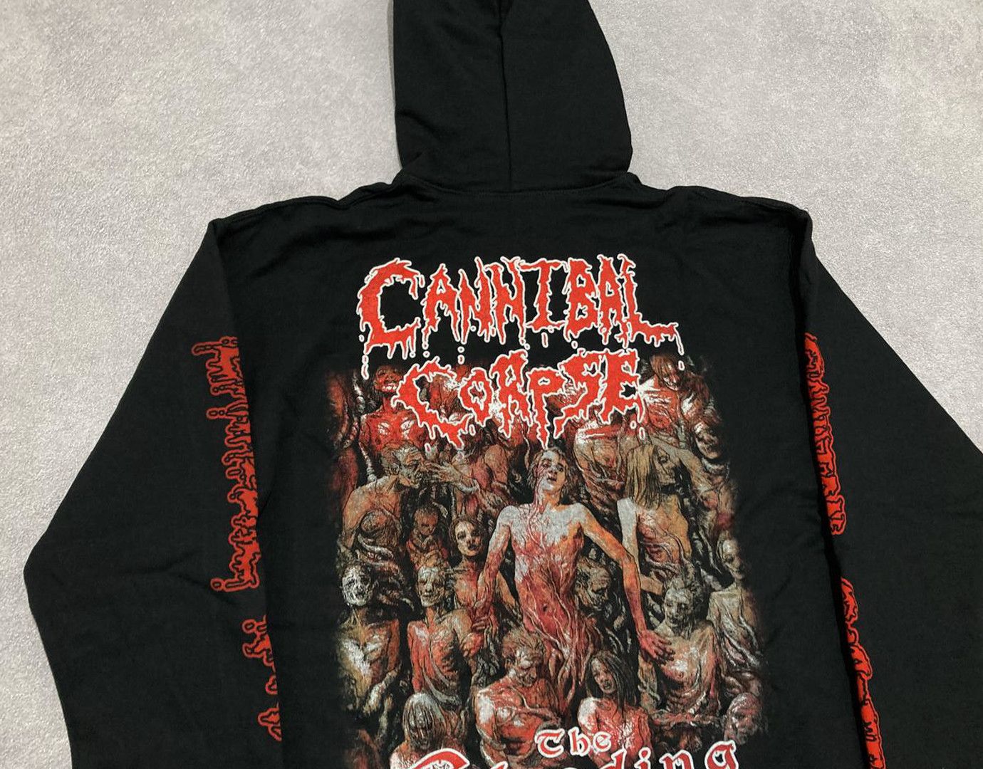 Band Tees Hoodie Cannibal Corpse - The Bleeding - death metal Size US M / EU 48-50 / 2 - 5 Thumbnail