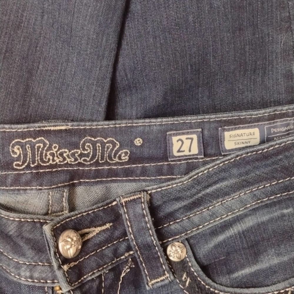 Miss Me Miss me skinny jeans size 27 Size 27" / US 4 / IT 40 - 6 Thumbnail